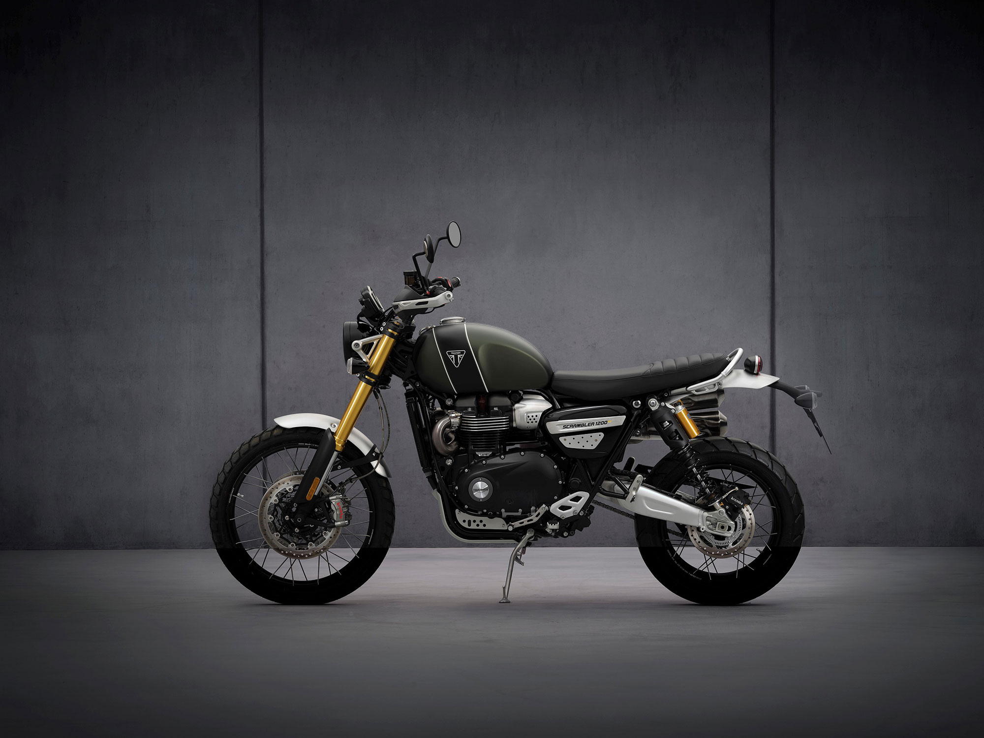 Triumph Scrambler 1200, 2022 models, Steve McQueen edition, Motorcycle review, 2000x1500 HD Desktop