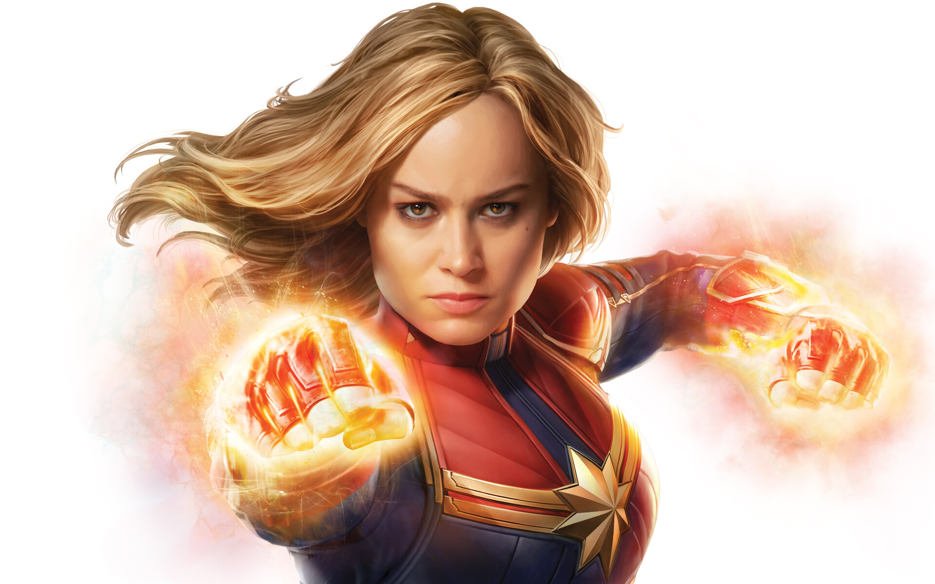 Captain Marvel 4K, High-resolution images, Marvel Girls, HD wallpapers, 1920x1200 HD Desktop