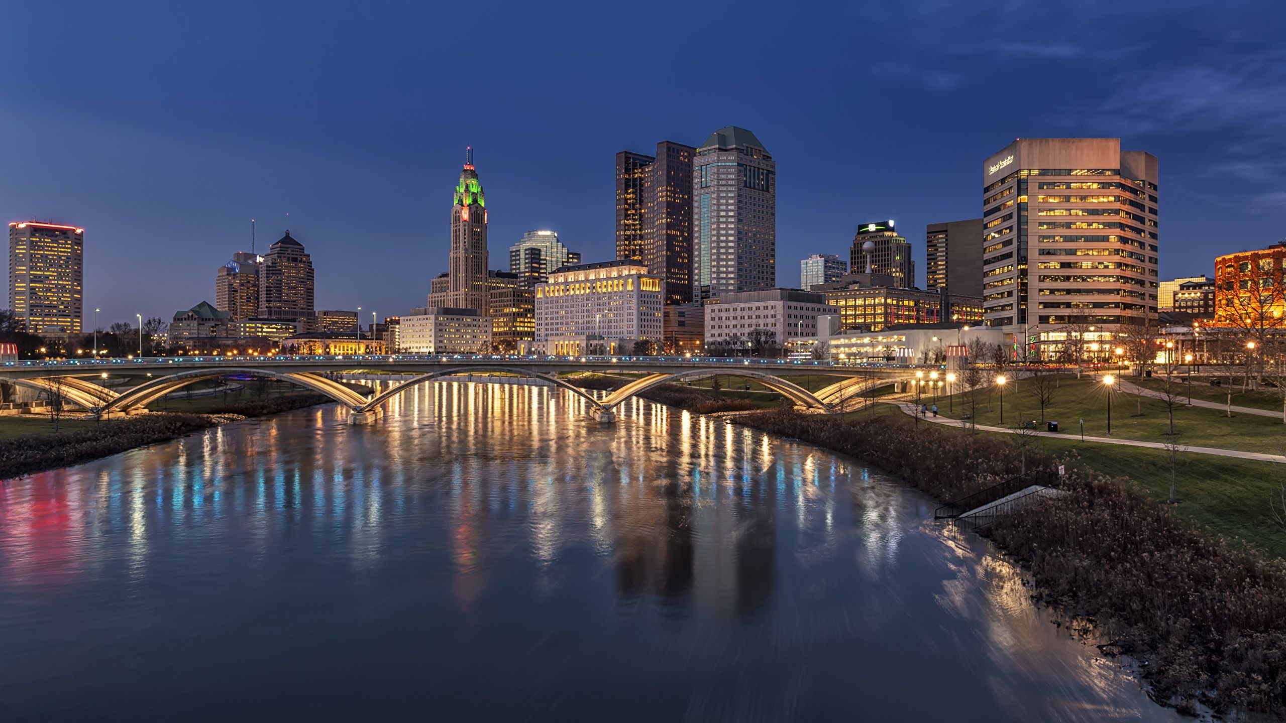 Columbus (Ohio), Travels, Ohio wallpapers, Free Ohio backgrounds, 2560x1440 HD Desktop
