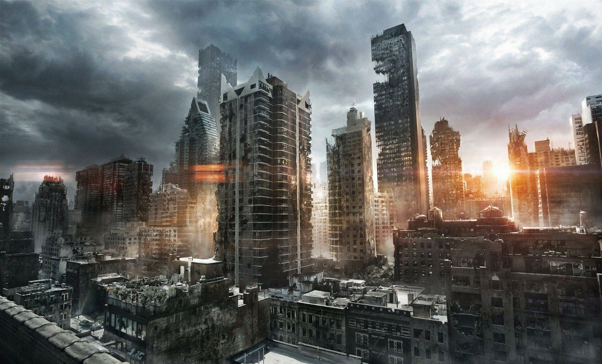 Apocalypse, HD wallpapers, Post-apocalyptic, Devastated world, 1920x1170 HD Desktop