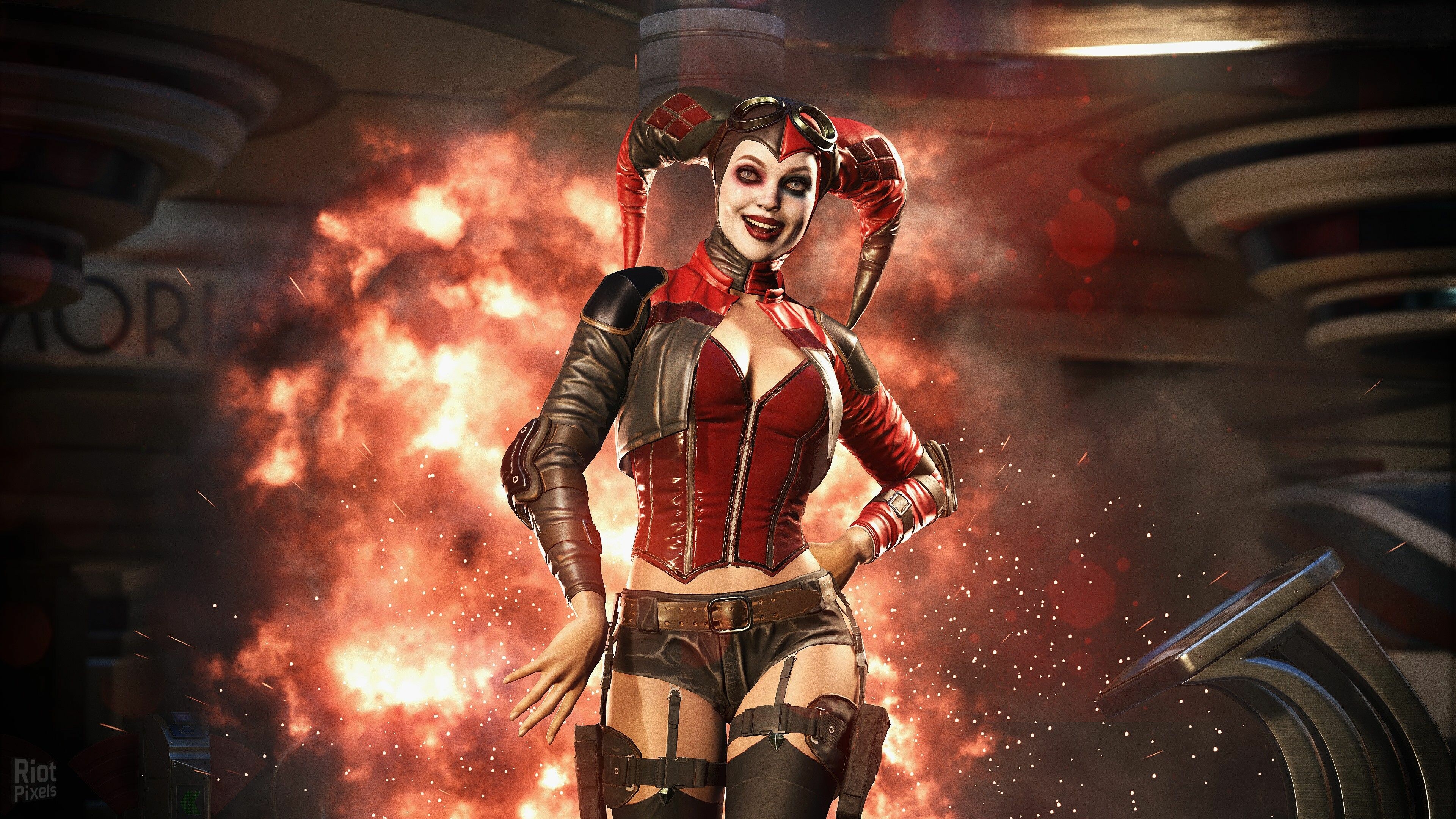 Injustice 2, Harley Quinn Wallpaper, 3840x2160 4K Desktop