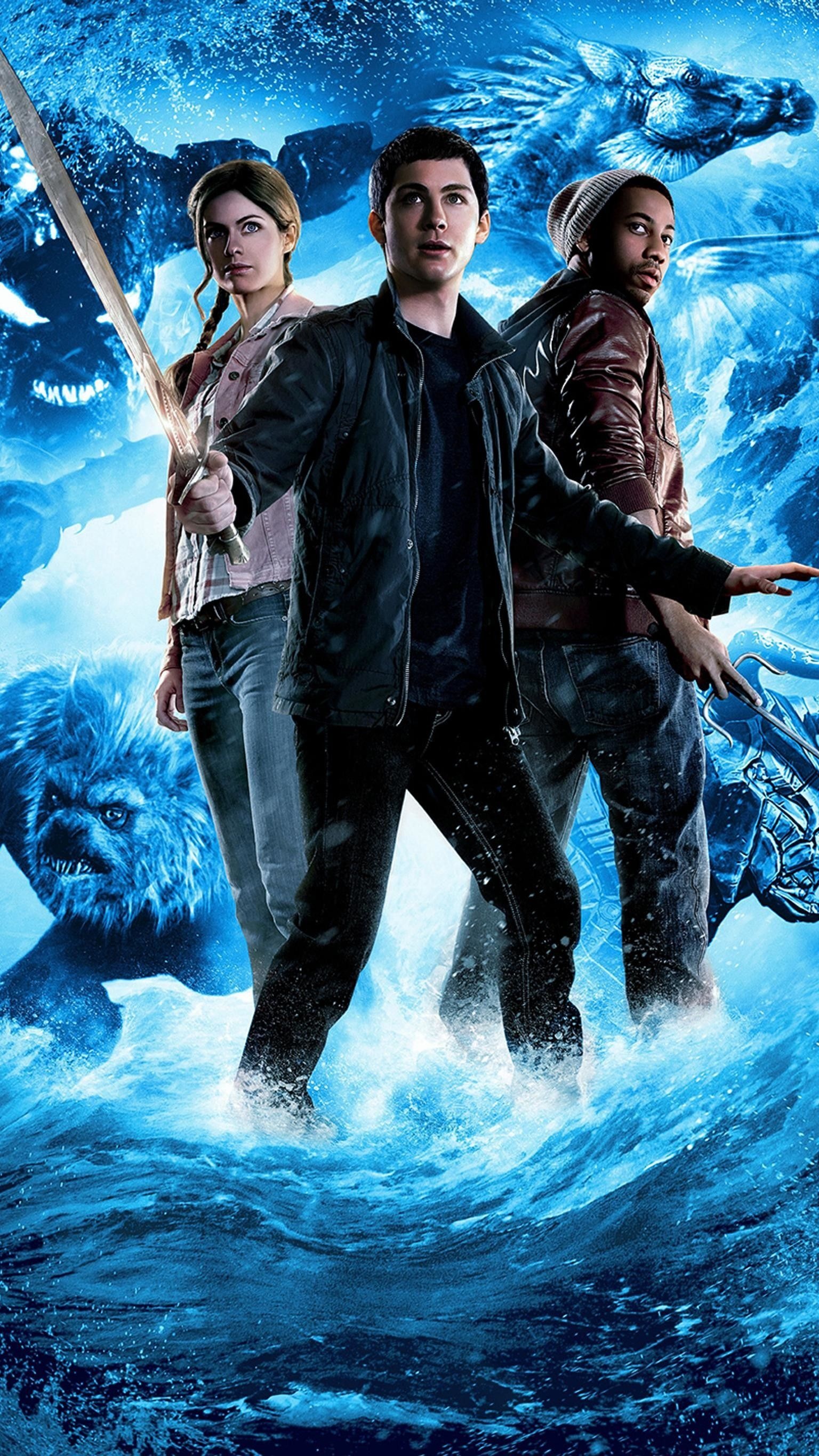 Logan Lerman (Percy Jackson), Michel Sellers post, Young film star, Percy Jackson protagonist, 1540x2740 HD Phone