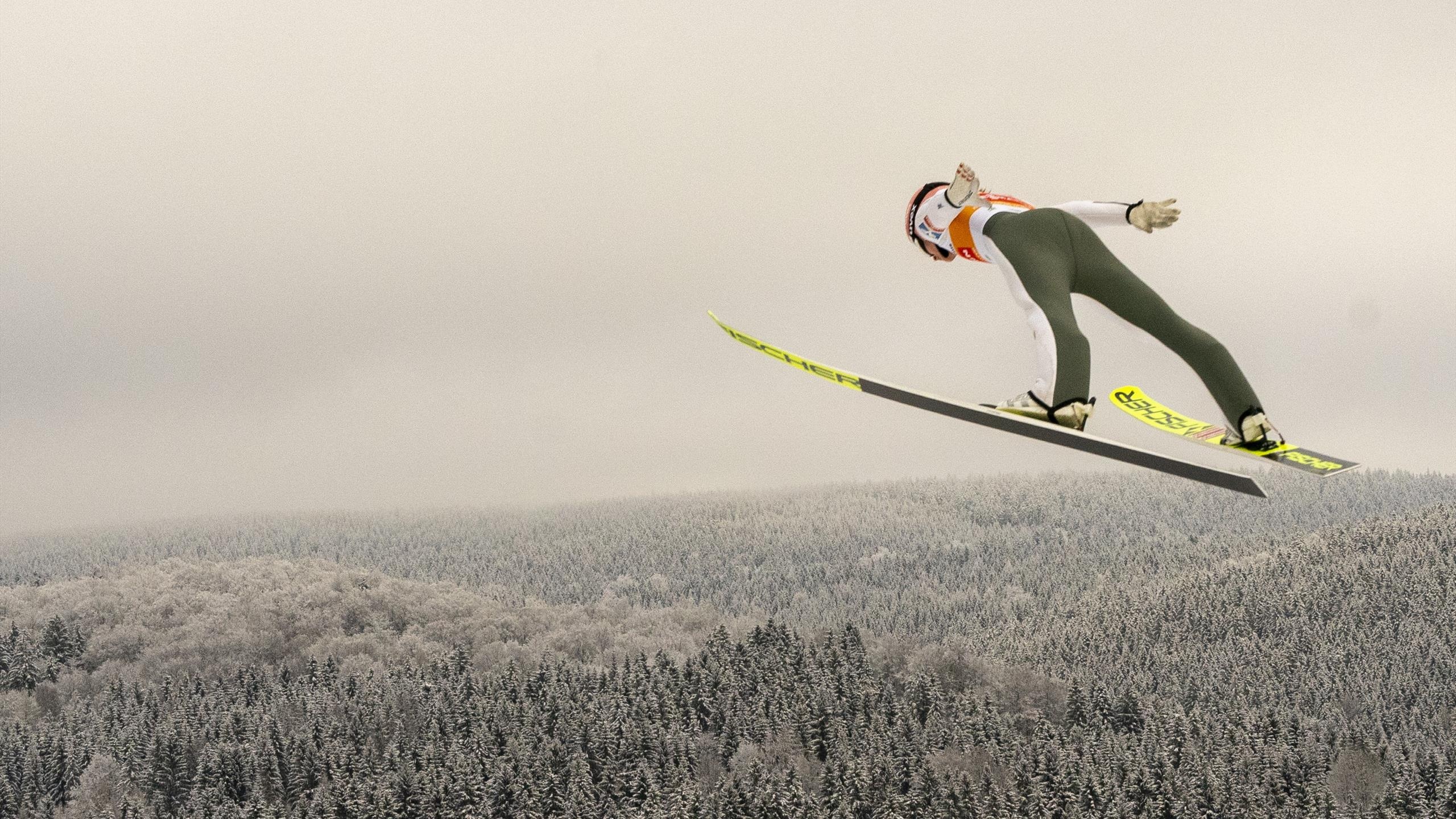 Beijing 2022 Olympics, Jumping Wallpaper, 2560x1440 HD Desktop