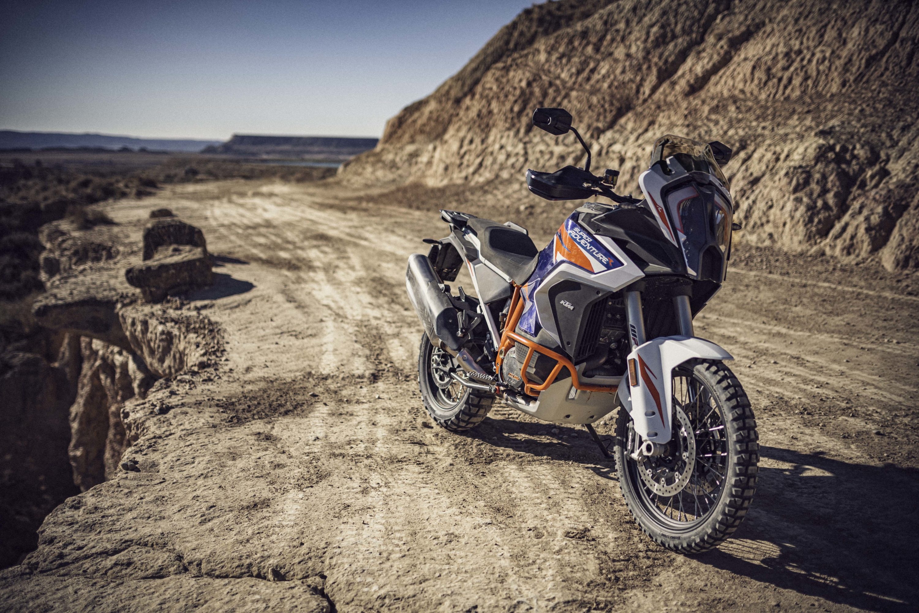 KTM Super Adventure, 2021 Model, Asphalt & Rubber, Adventure Bikes, 3010x2010 HD Desktop