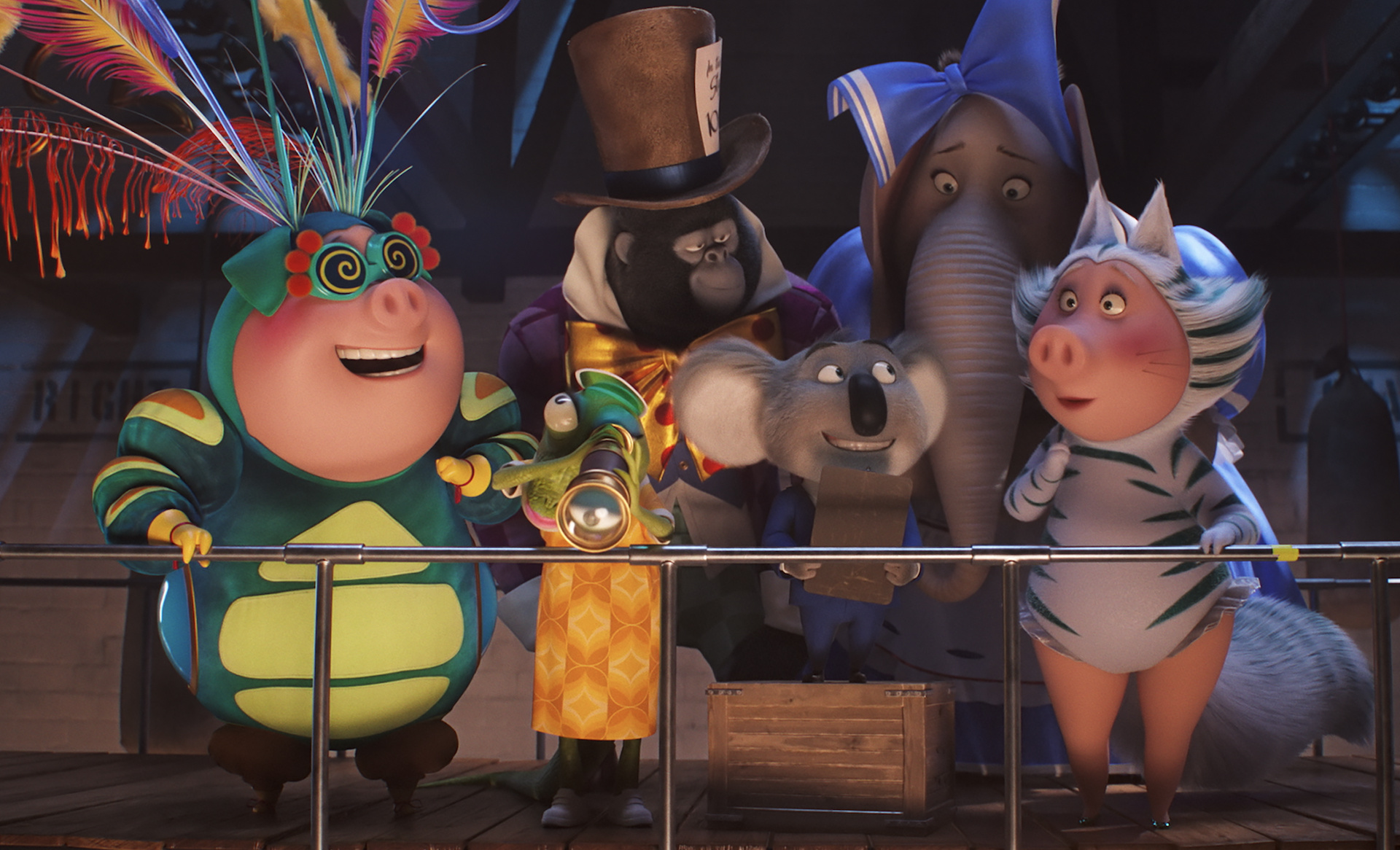 Sing 2 cast, Real life vs Characters, 1920x1170 HD Desktop
