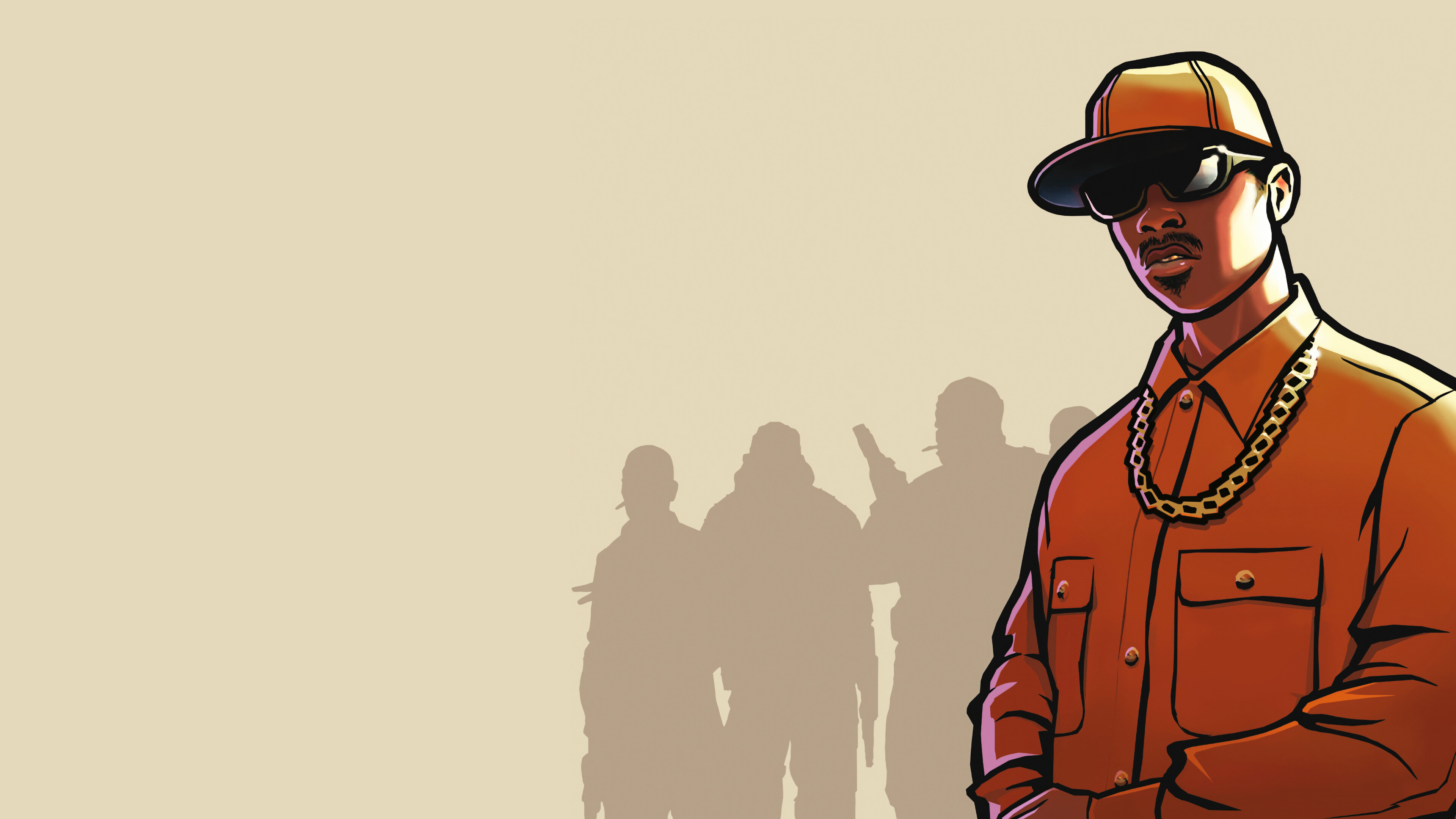 Grand Theft Auto, San Andreas gaming, Remastered wallpaper, 15th anniversary, 3840x2160 4K Desktop