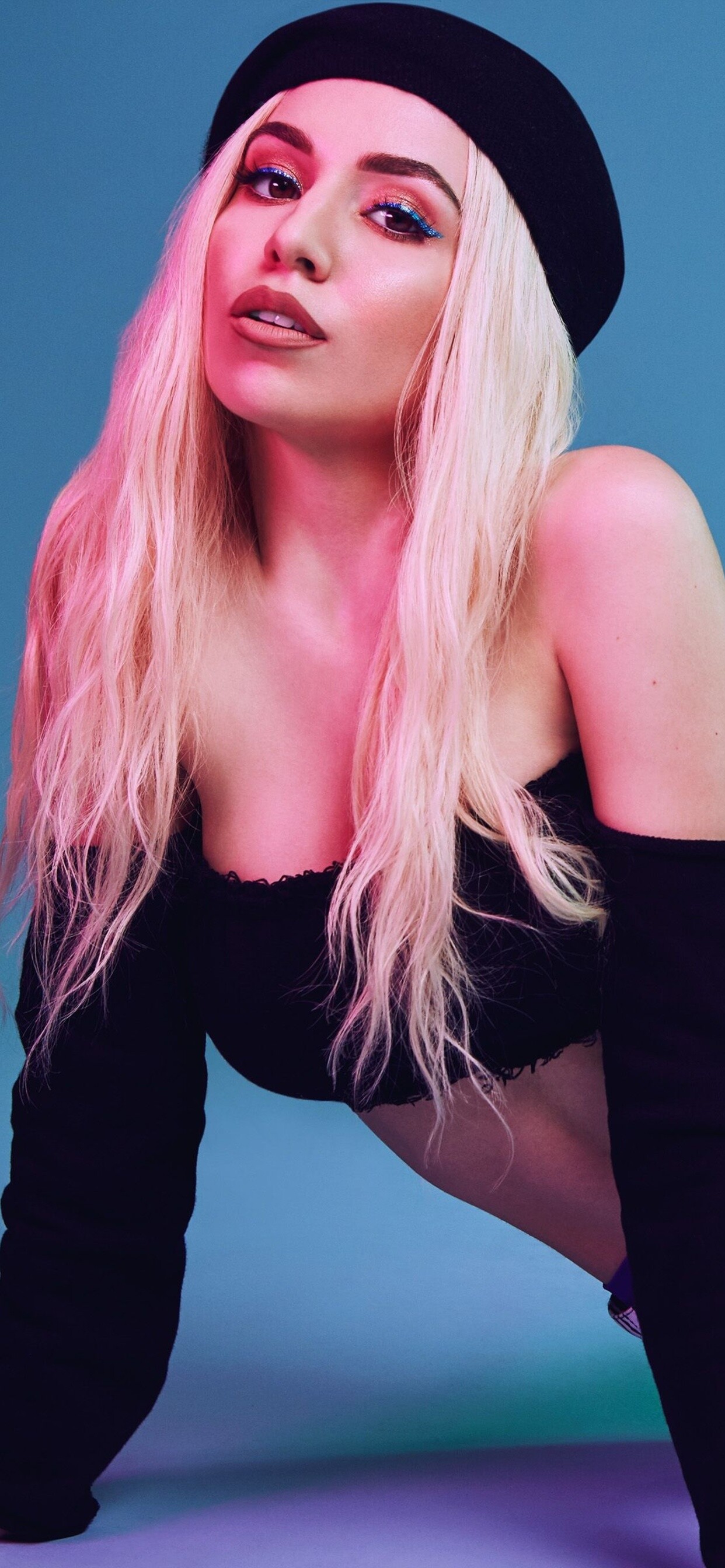 Ava Max 4K iPhone XS Max, Music wallpapers, High-quality images, Premium backgrounds, 1250x2690 HD Phone