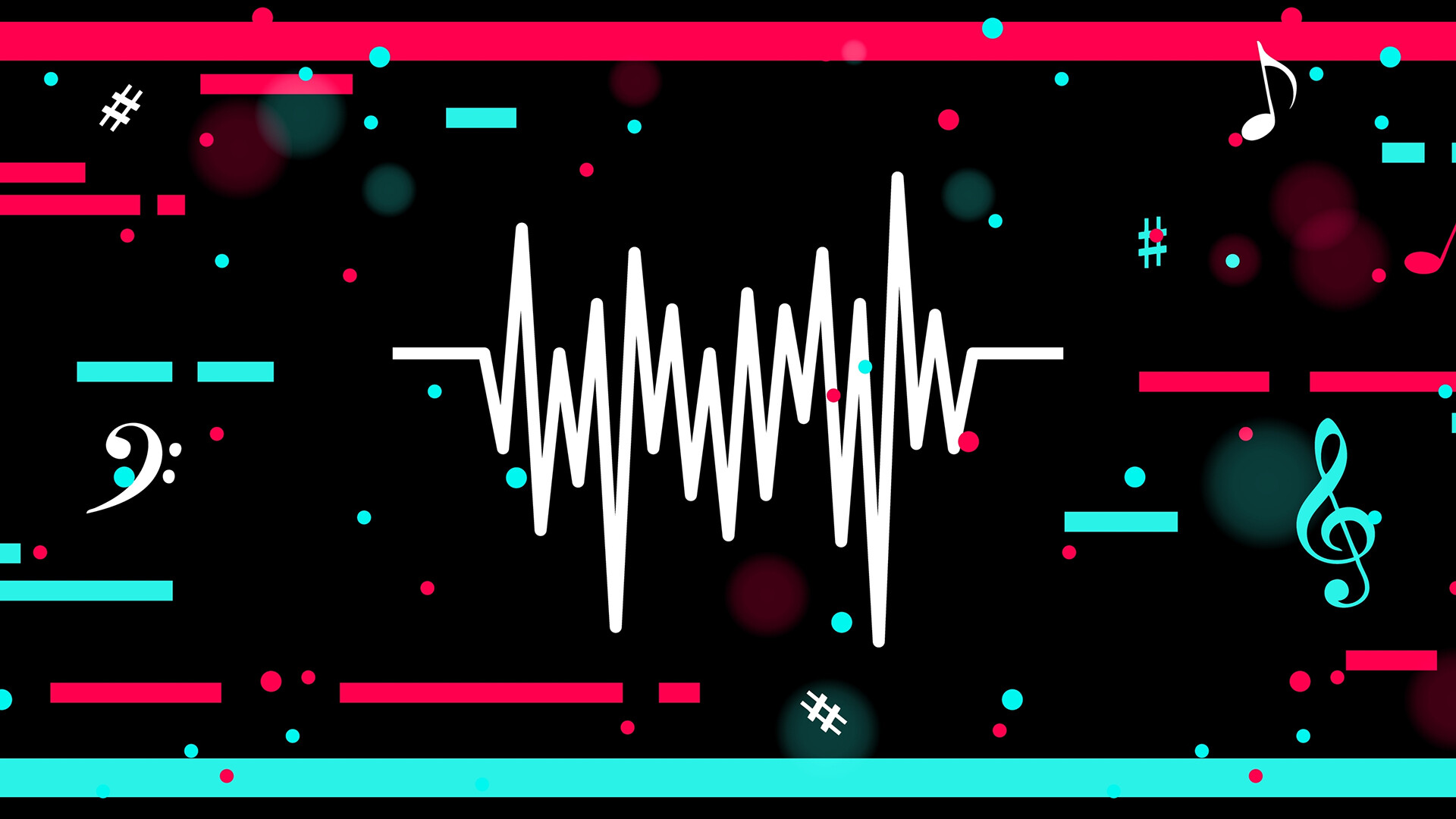 TikTok wallpaper, Personalize your screen, Trendy backgrounds, Social media style, 1920x1080 Full HD Desktop