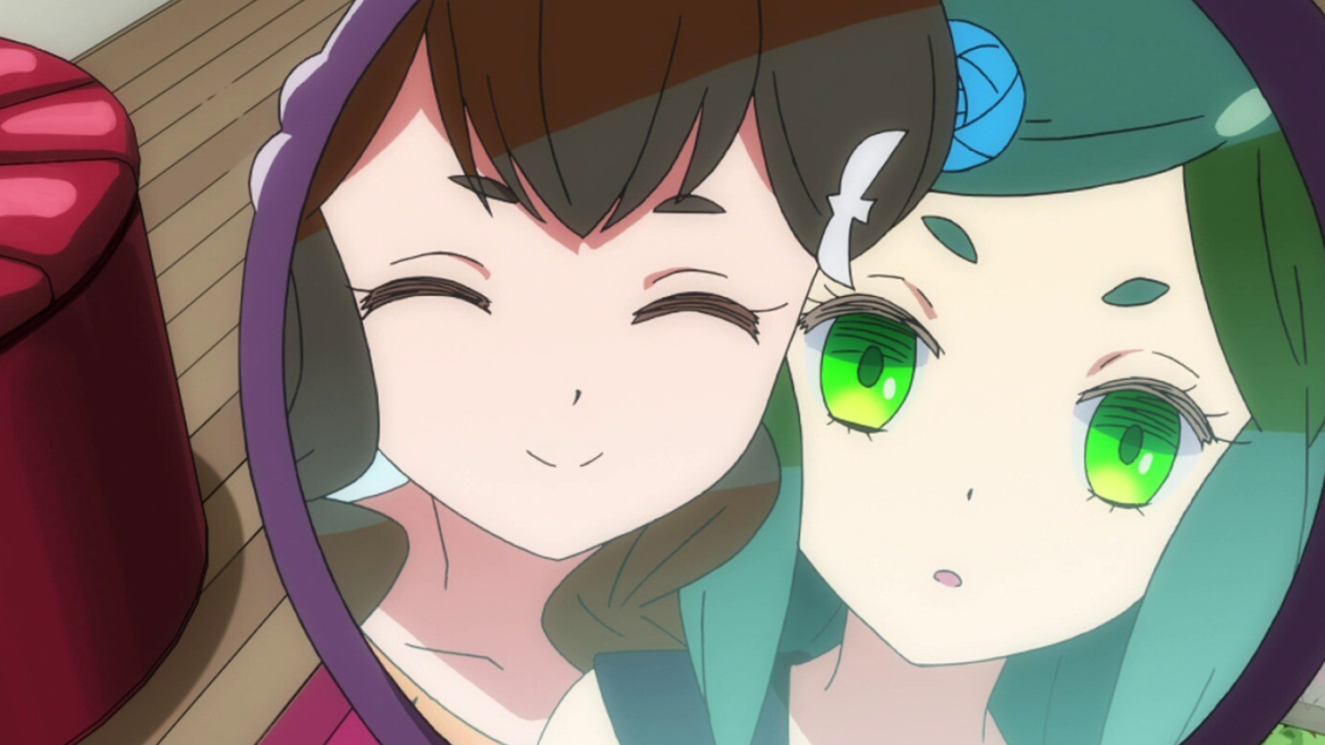 12 Days of Anime, Gatchaman Crowds, Toxic Muffin, Eclectic art style, 1920x1080 Full HD Desktop