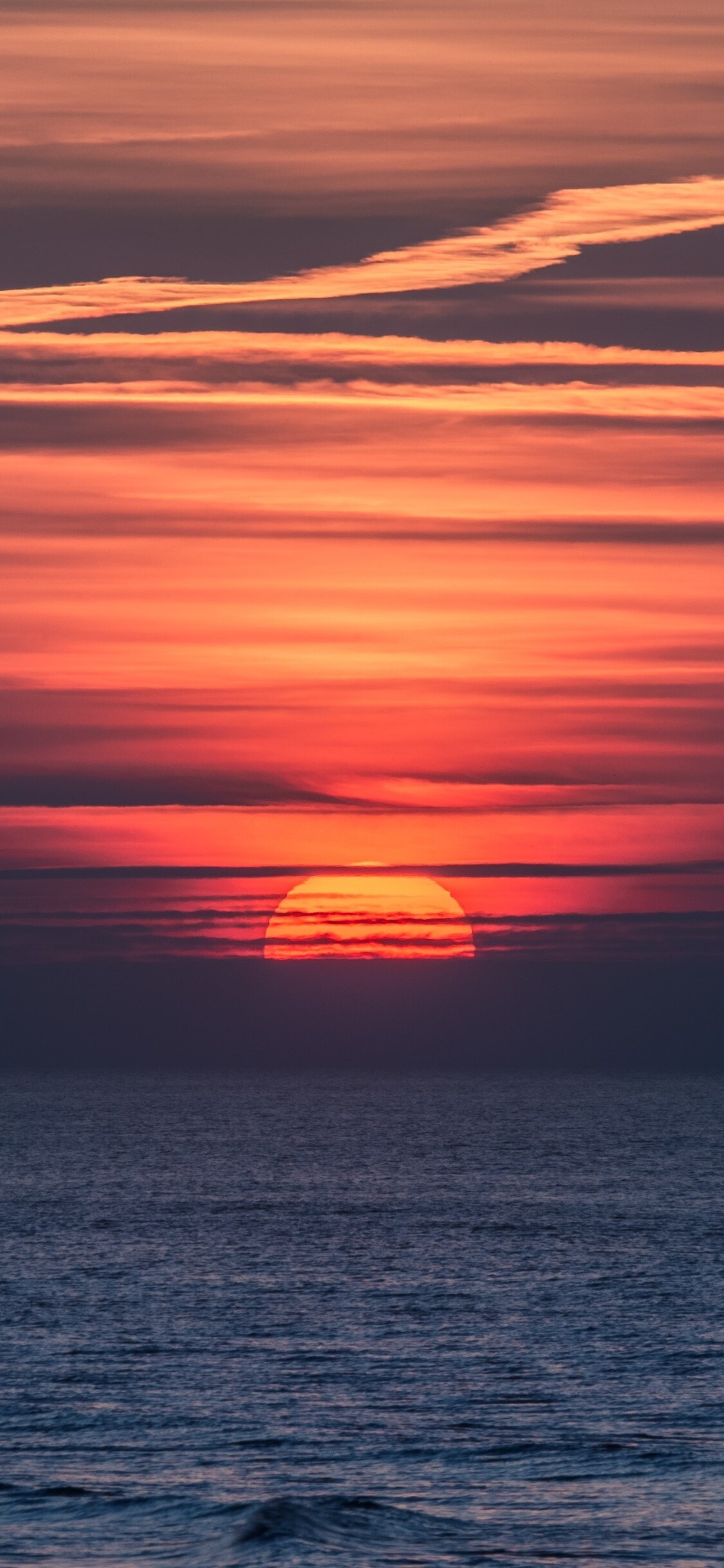 Body of water, Sunset, iPhone wallpapers, HD 4K, 1130x2440 HD Phone