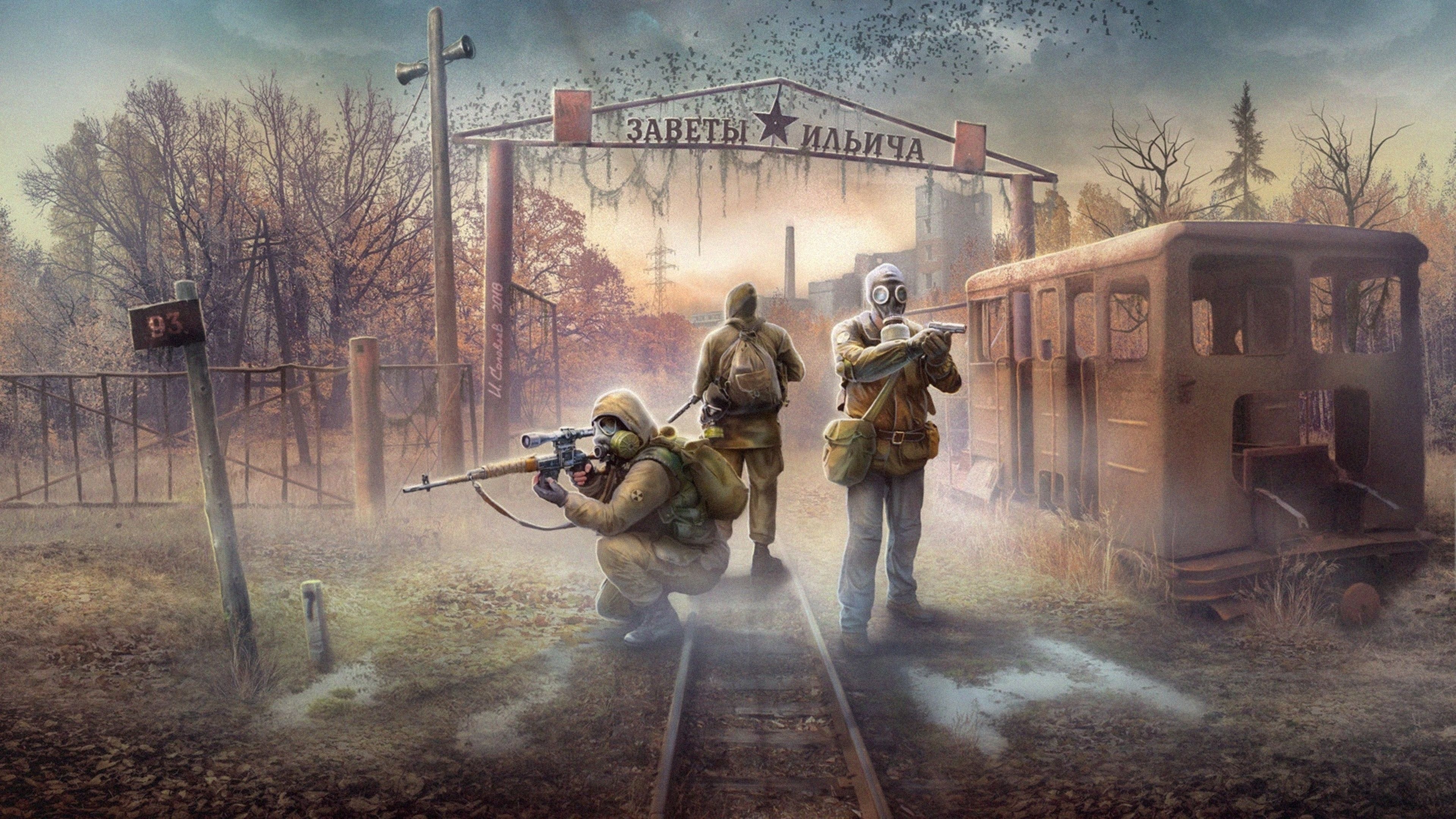 S.T.A.L.K.E.R.: Clear Sky, Game Wallpapers, Backgrounds, 3840x2160 4K Desktop