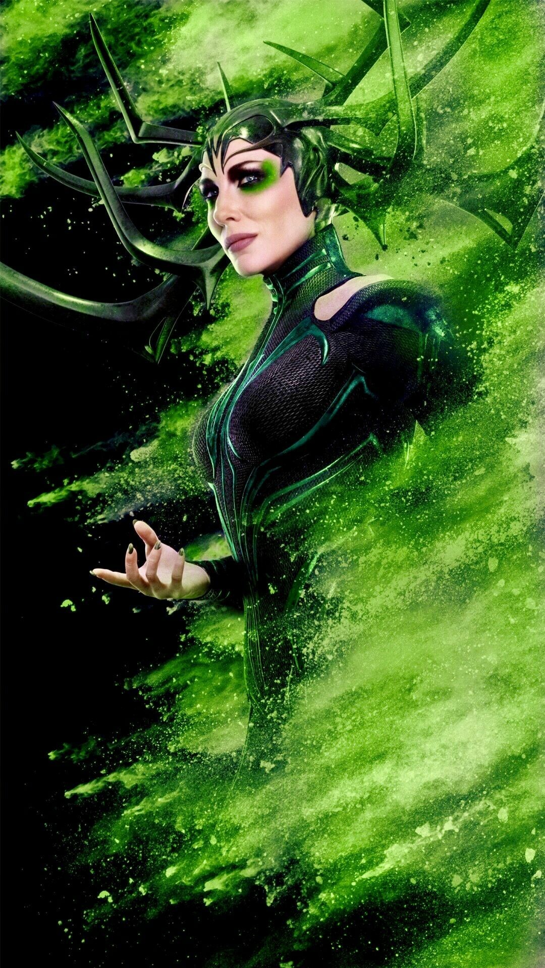 Hela, Marvel Villains Wallpaper, 1080x1920 Full HD Phone