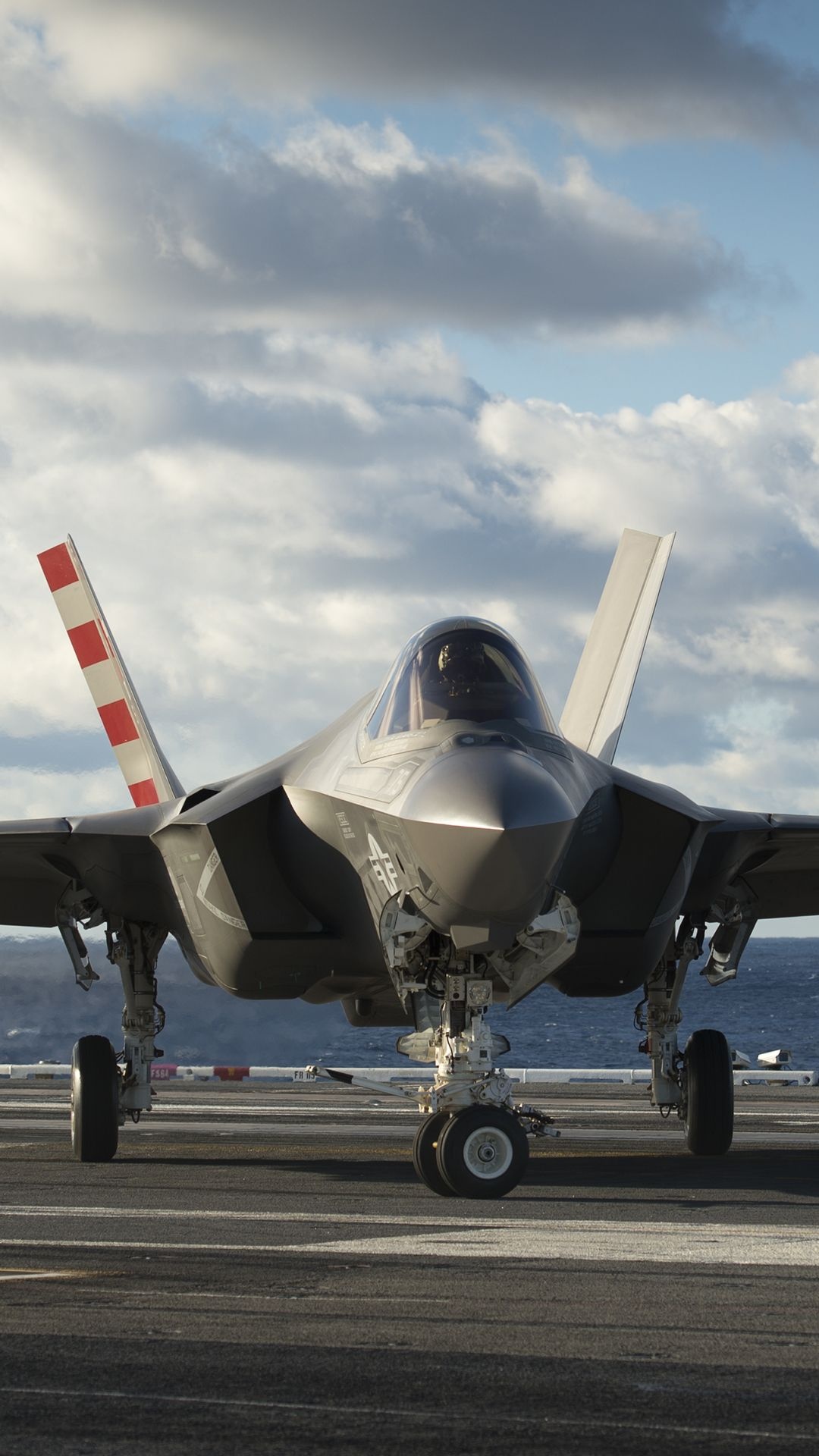 Lockheed Airplane, F-35 Lightning II, Military Aircraft, 1080x1920 Full HD Phone