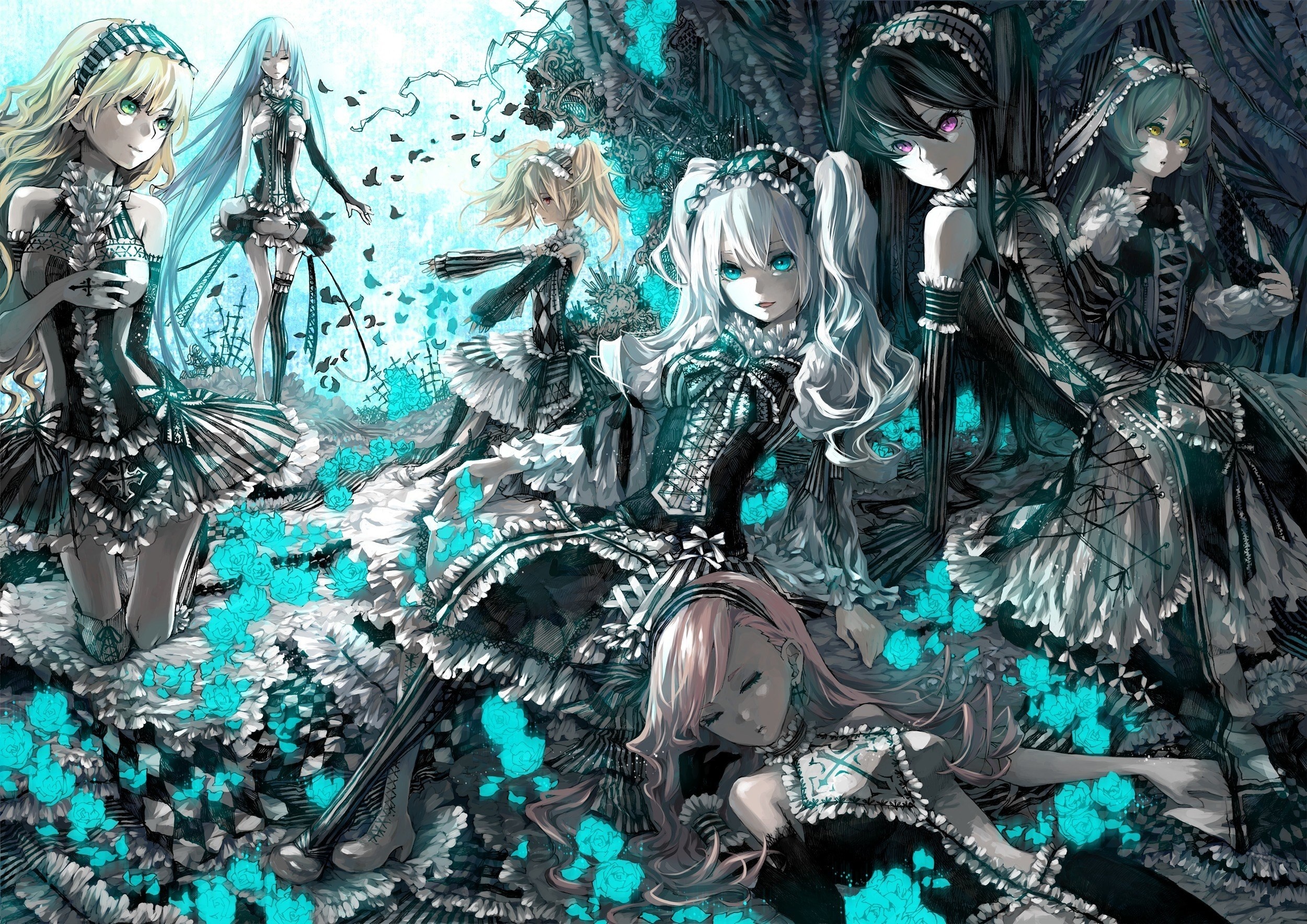 Gothic Anime, Anime wallpapers, Gothic inspired, Dark art, 2500x1770 HD Desktop