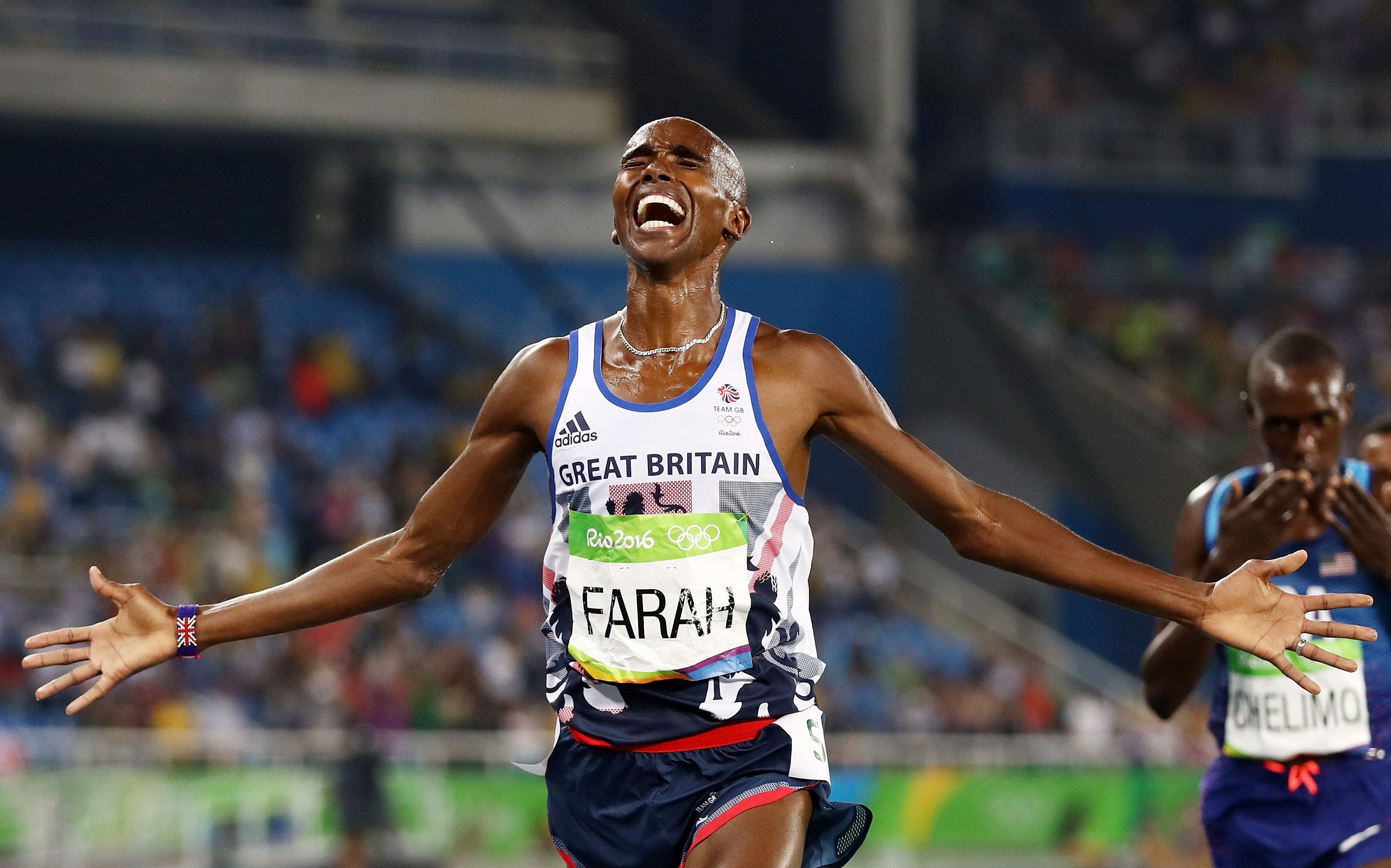 Rio 2016 Olympics, Mo Farah Wallpaper, 3230x2020 HD Desktop