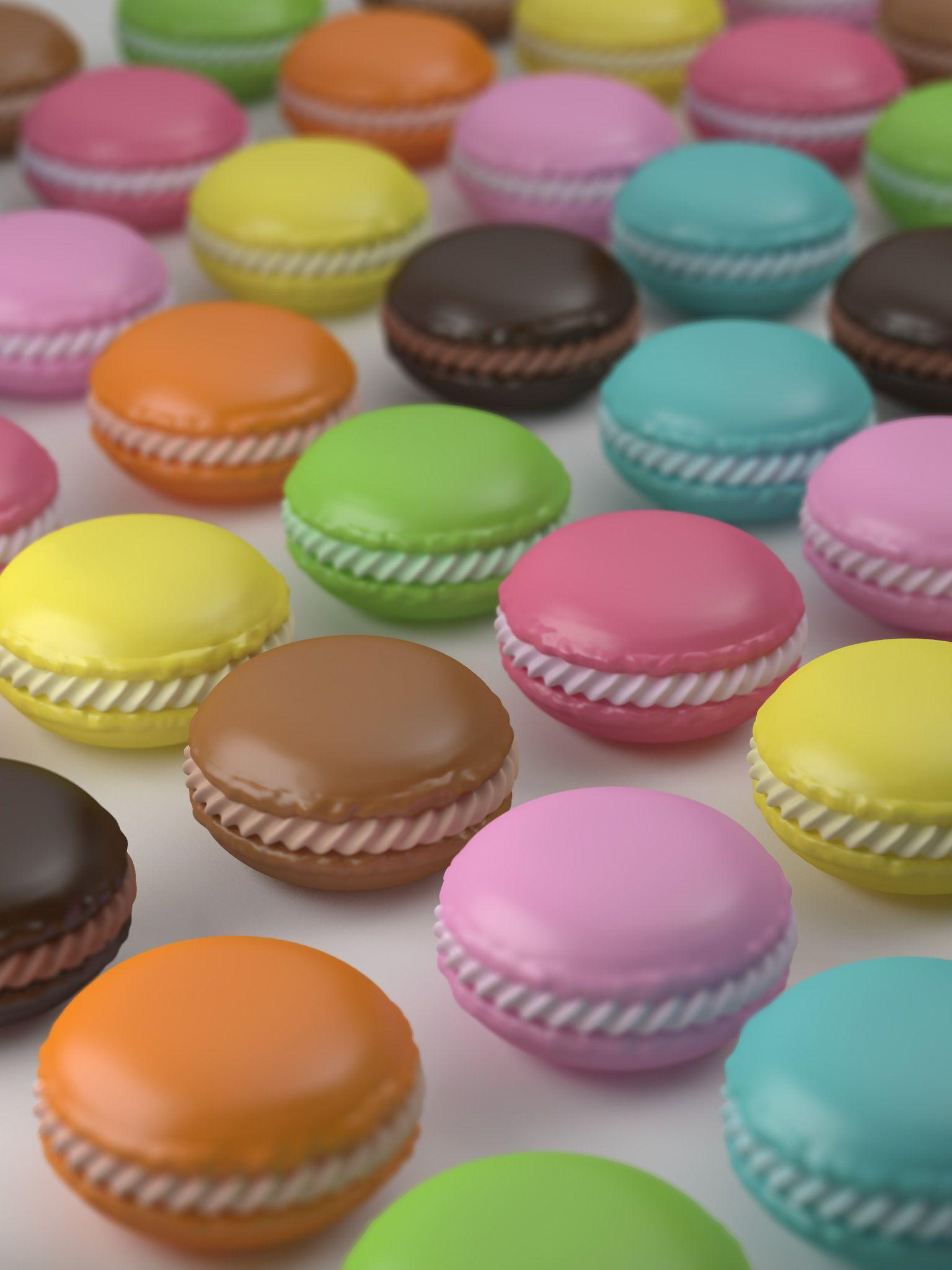 Free download macaron wallpapers, Desktop mobile u0026 tablet, Cute macaron wallpaper, iPhone, 1540x2050 HD Phone