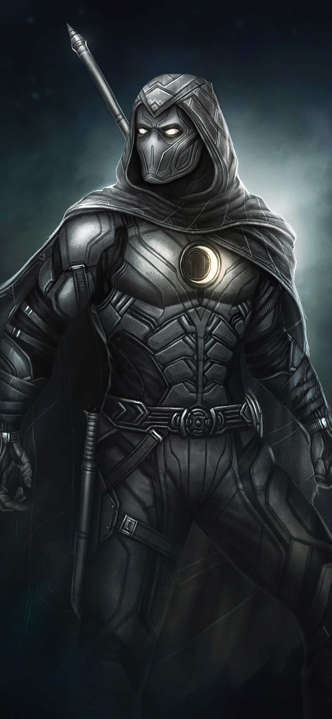 Moon Knight wallpaper, Marvel, TV Series, Cavaleiro da Lua, 1080x2340 HD Phone