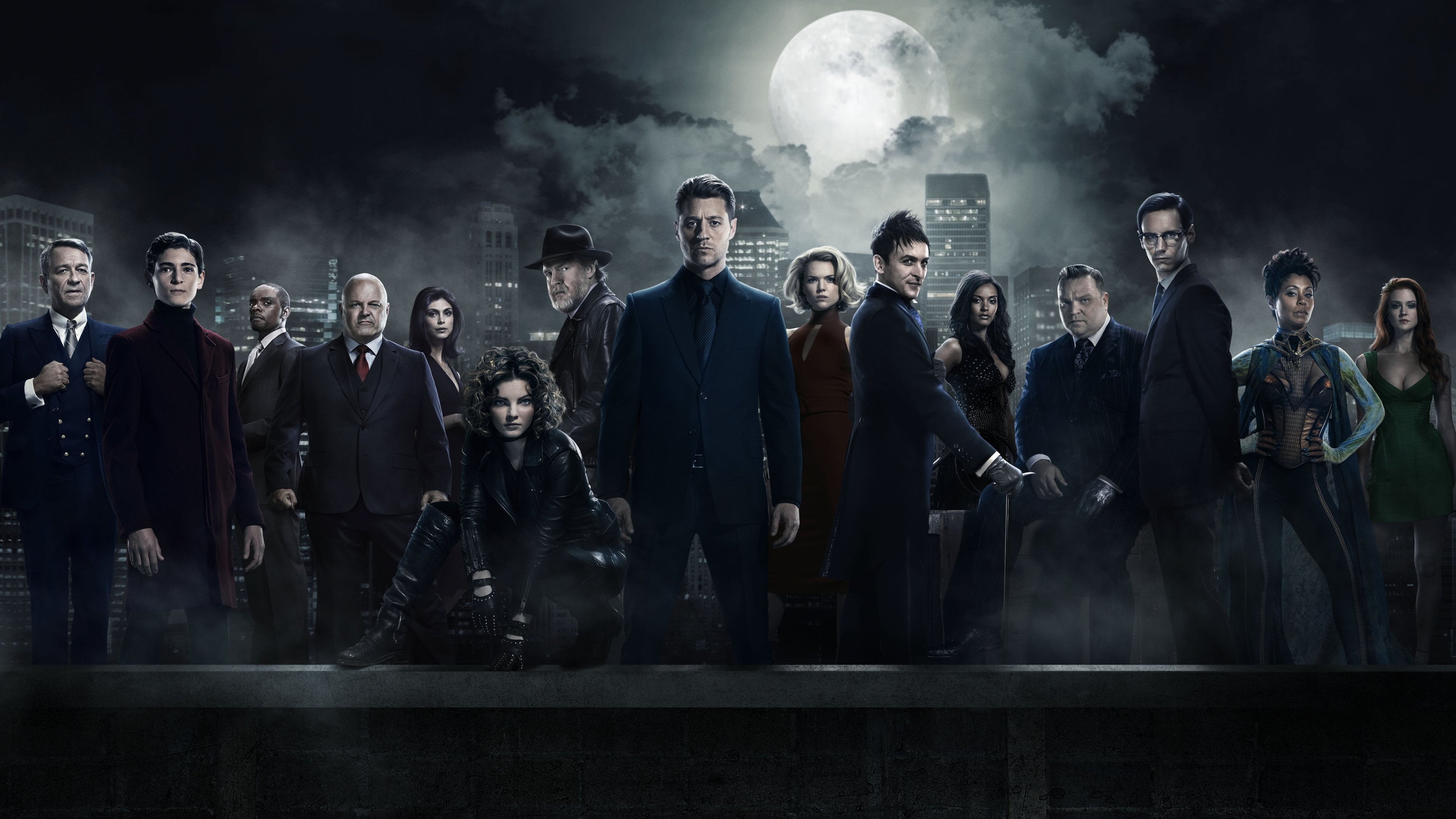 Gotham TV Series, The Movie Database, TMDB, Background images, 3840x2160 4K Desktop