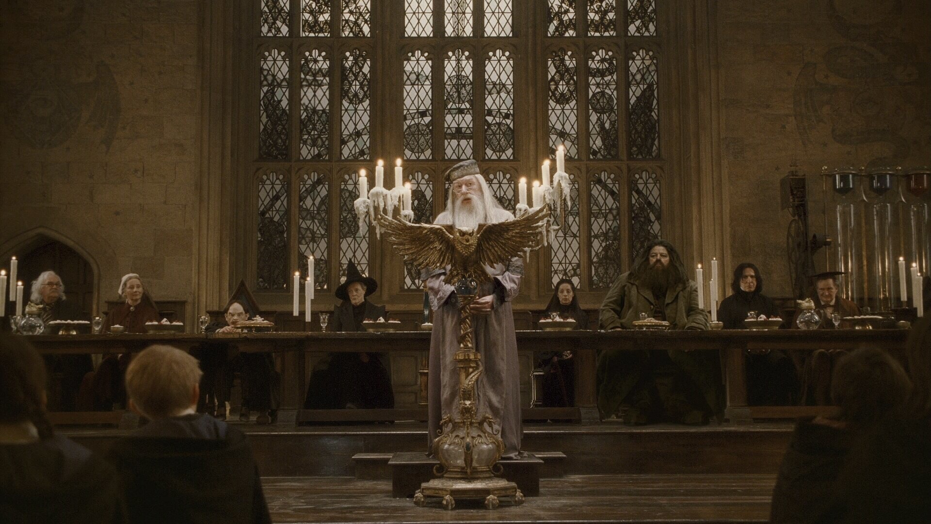Dumbledore, Albus Dumbledore, Horace Slughorn, Movie character, 1920x1080 Full HD Desktop