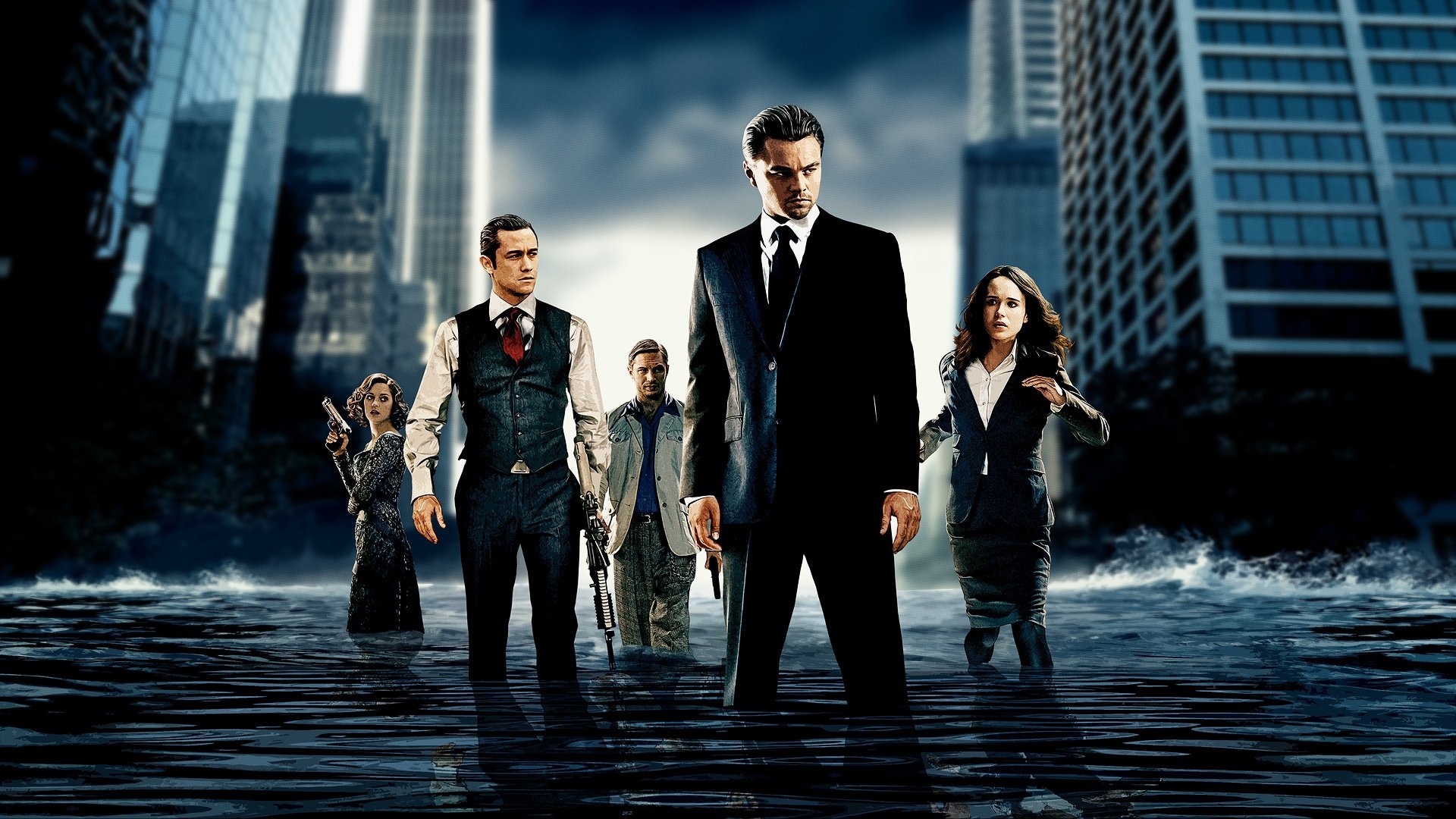 Inception, Surreal dreamscape, Mind-blowing visuals, Cinematic masterpiece, 1920x1080 Full HD Desktop