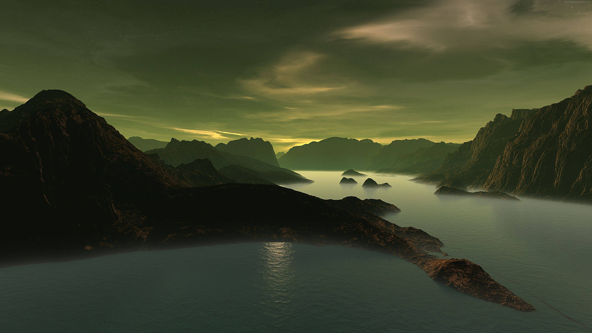 Eerie mountain, For Computer Wallpaper, 1920x1080 Full HD Desktop