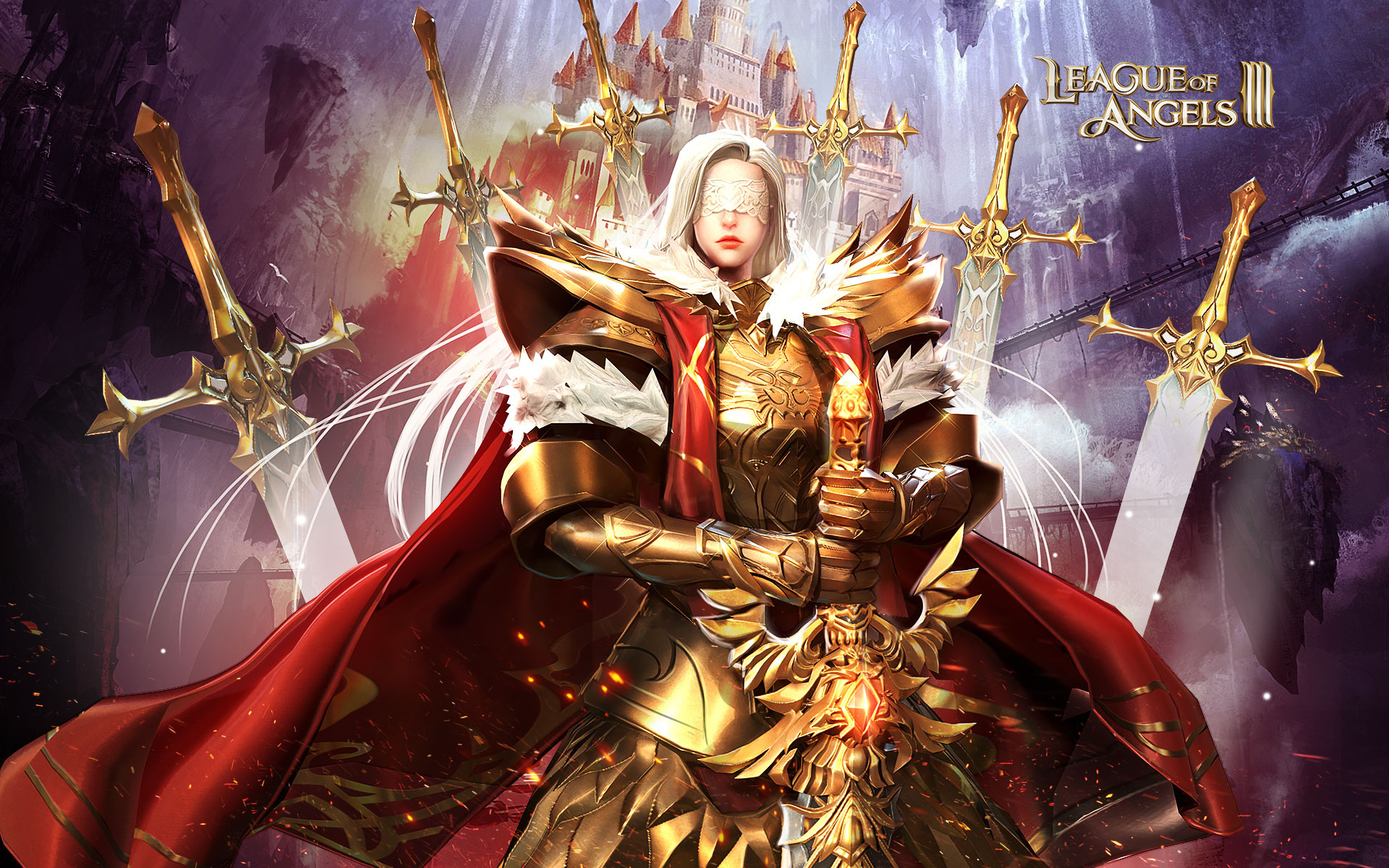 League of Angels III, Stunning wallpaper, Fantasy art angels, Epic battles, 1920x1200 HD Desktop
