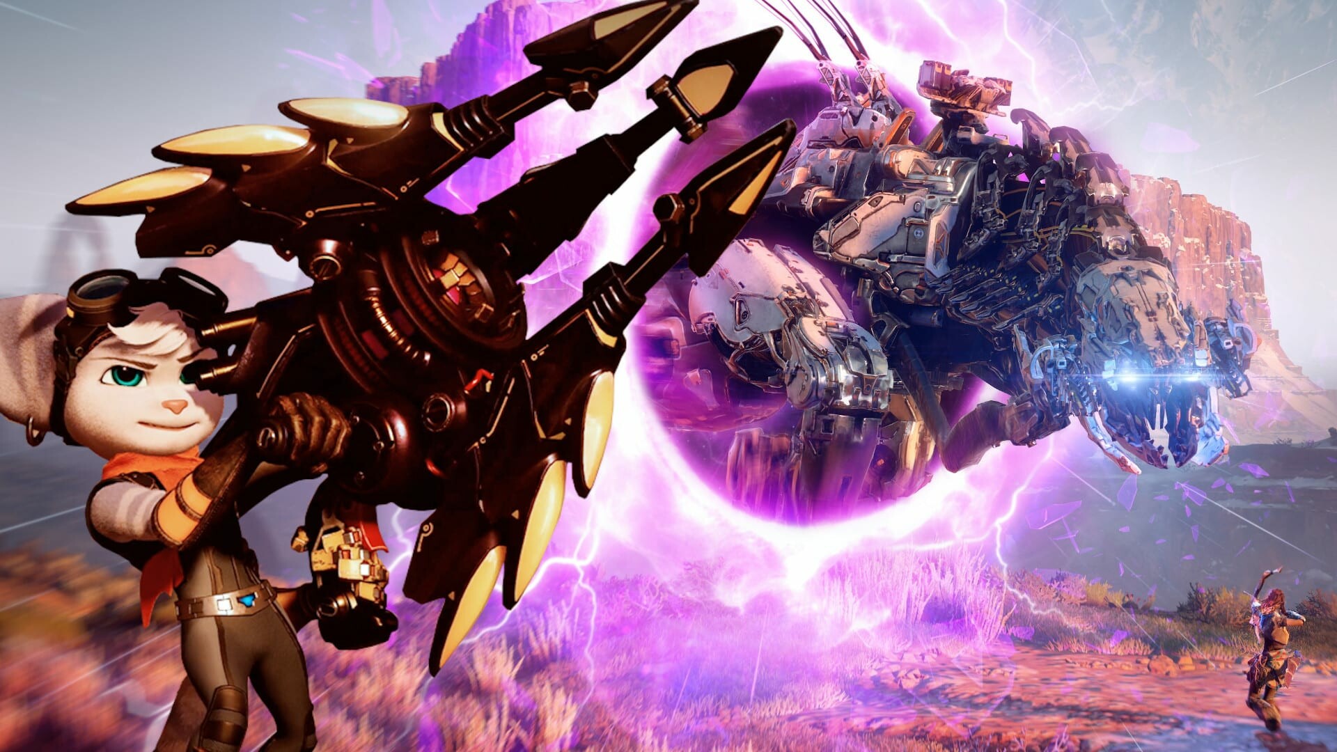 Ratchet and Clank: Rift Apart, Crossover with Rida, Exciting guide, Interdimensional exploration, 1920x1080 Full HD Desktop