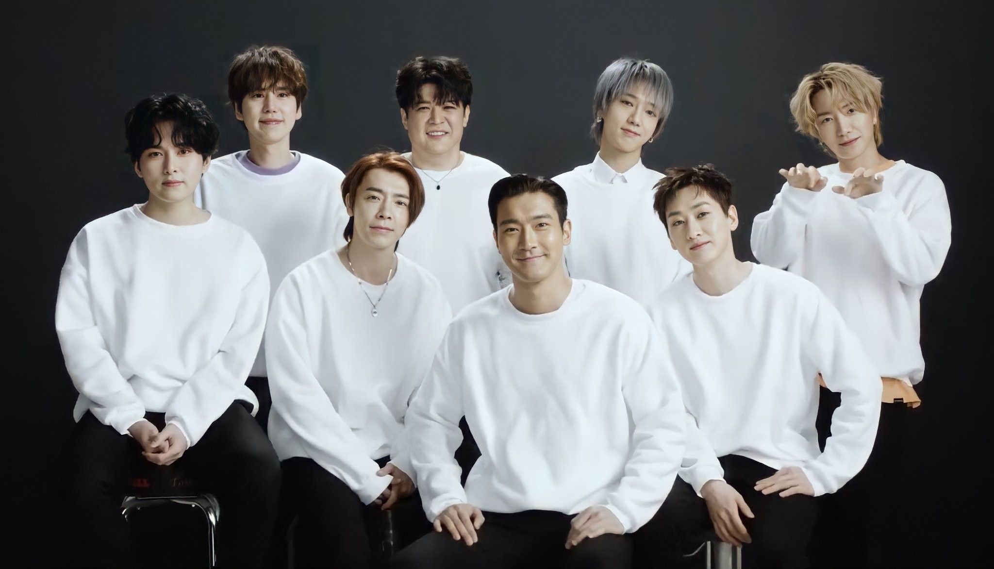 Super Junior, Asian boys, Talented artists, International sensations, 2050x1180 HD Desktop