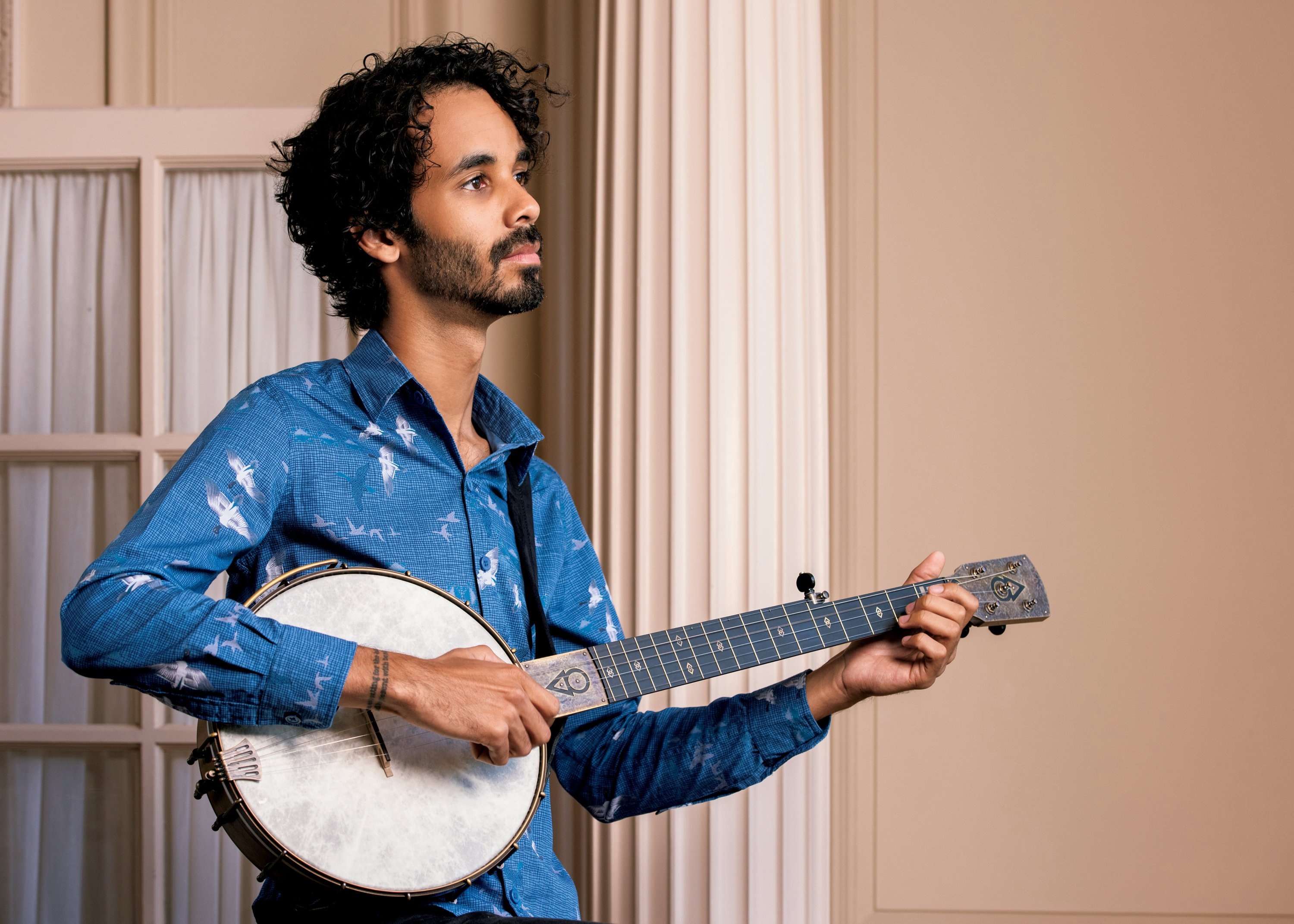 Jake Blount, Banjo exploration, Black roots music, Washingtonian feature, 3000x2150 HD Desktop