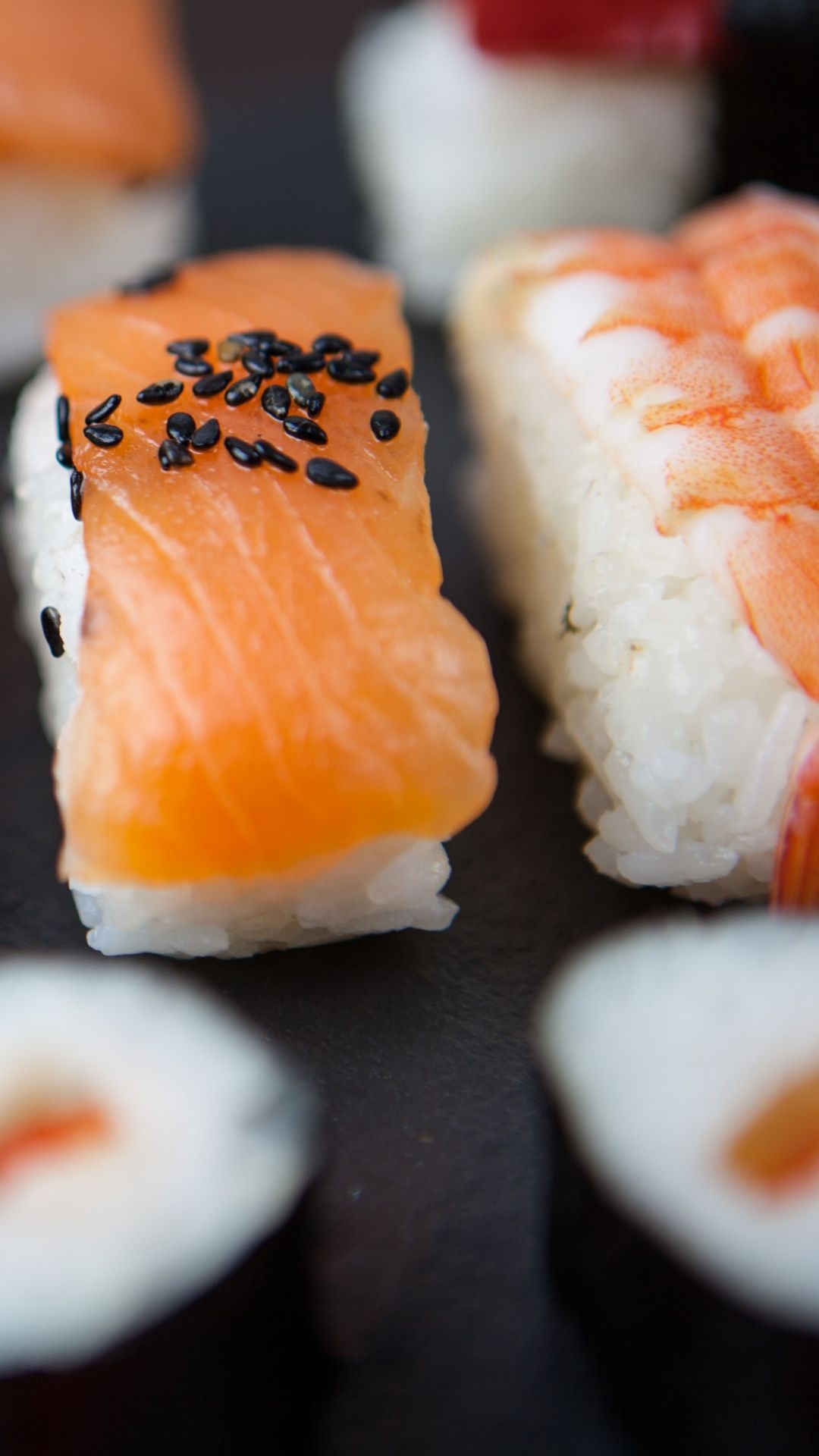 Sushi Rice, Seafood Wallpaper, 1080x1920 Full HD Phone