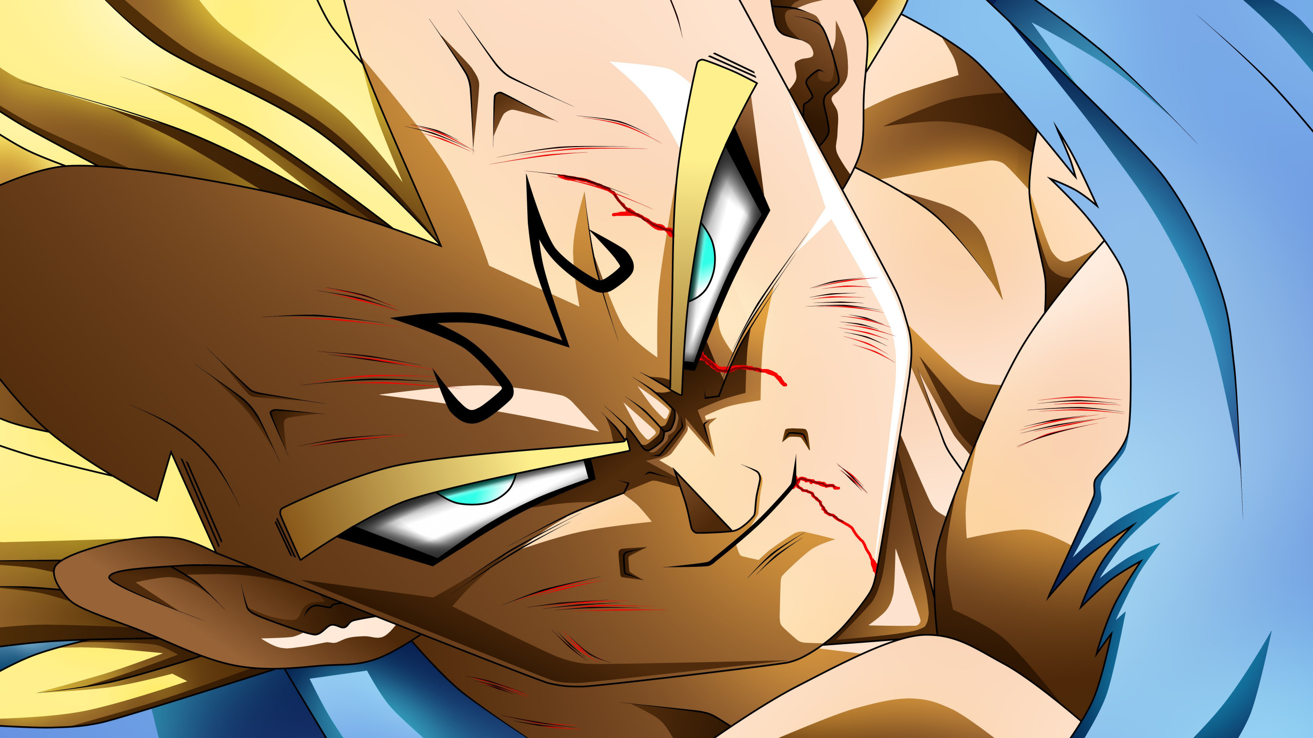 Alien Anime Manga, Powerful Vegeta, Dragon Ball, 2560x1440 HD Desktop