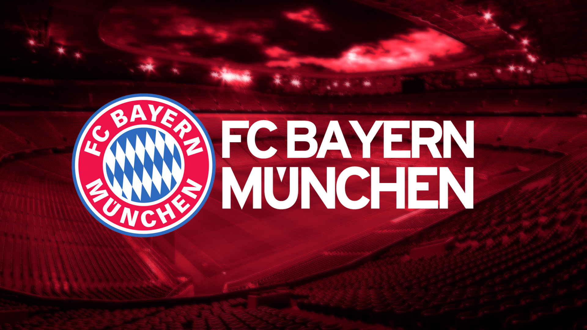 FC Bayern Munchen, Stadium spectacle, Club emblem, Football legends, 1920x1080 Full HD Desktop