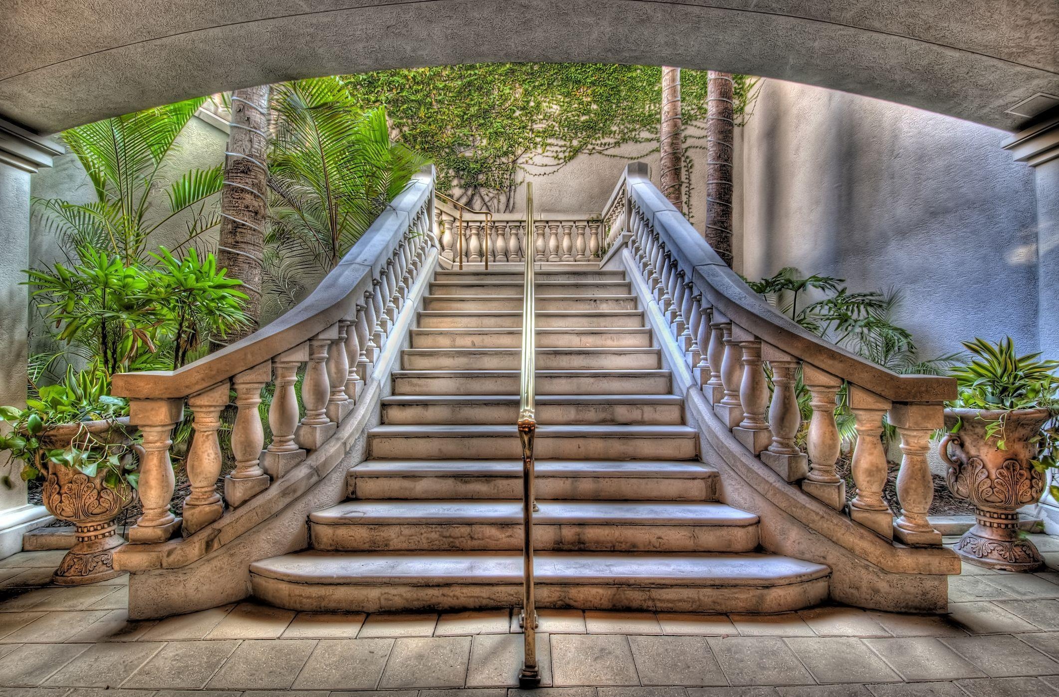 Casa Monica hotel, Staircase Wallpaper, 2130x1400 HD Desktop