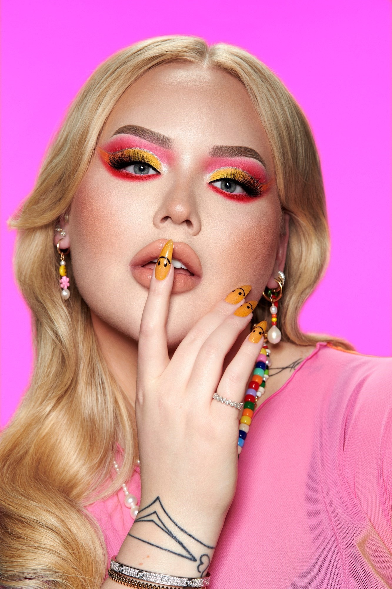 NikkieTutorials, Dark side reveal, New beauty trend, Euphoria inspiration, 1340x2000 HD Phone