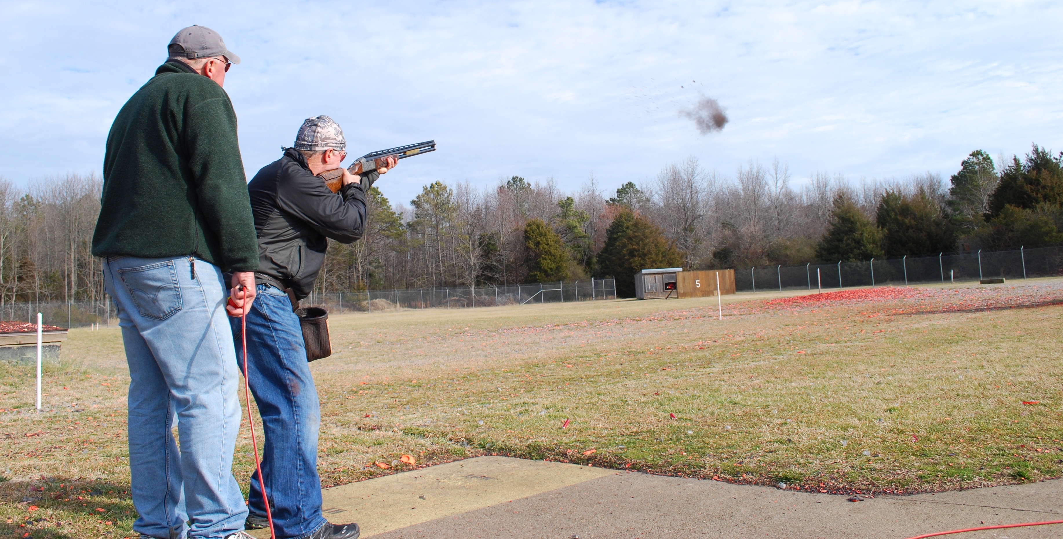 Todd Bender, Skeet Shooting Wallpaper, 3670x1870 HD Desktop