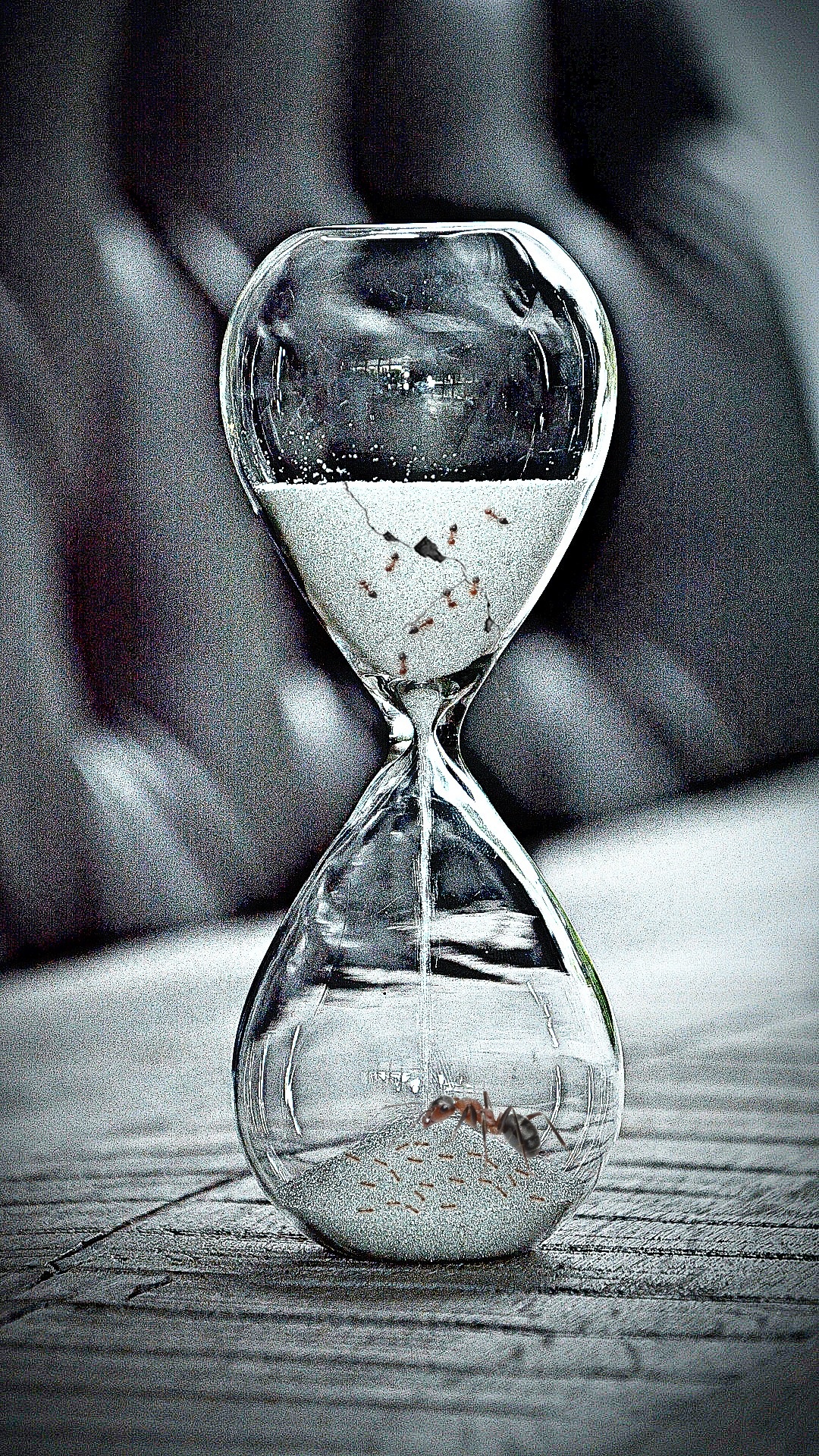 Edited hourglass, PicsArt, 1080x1920 Full HD Phone