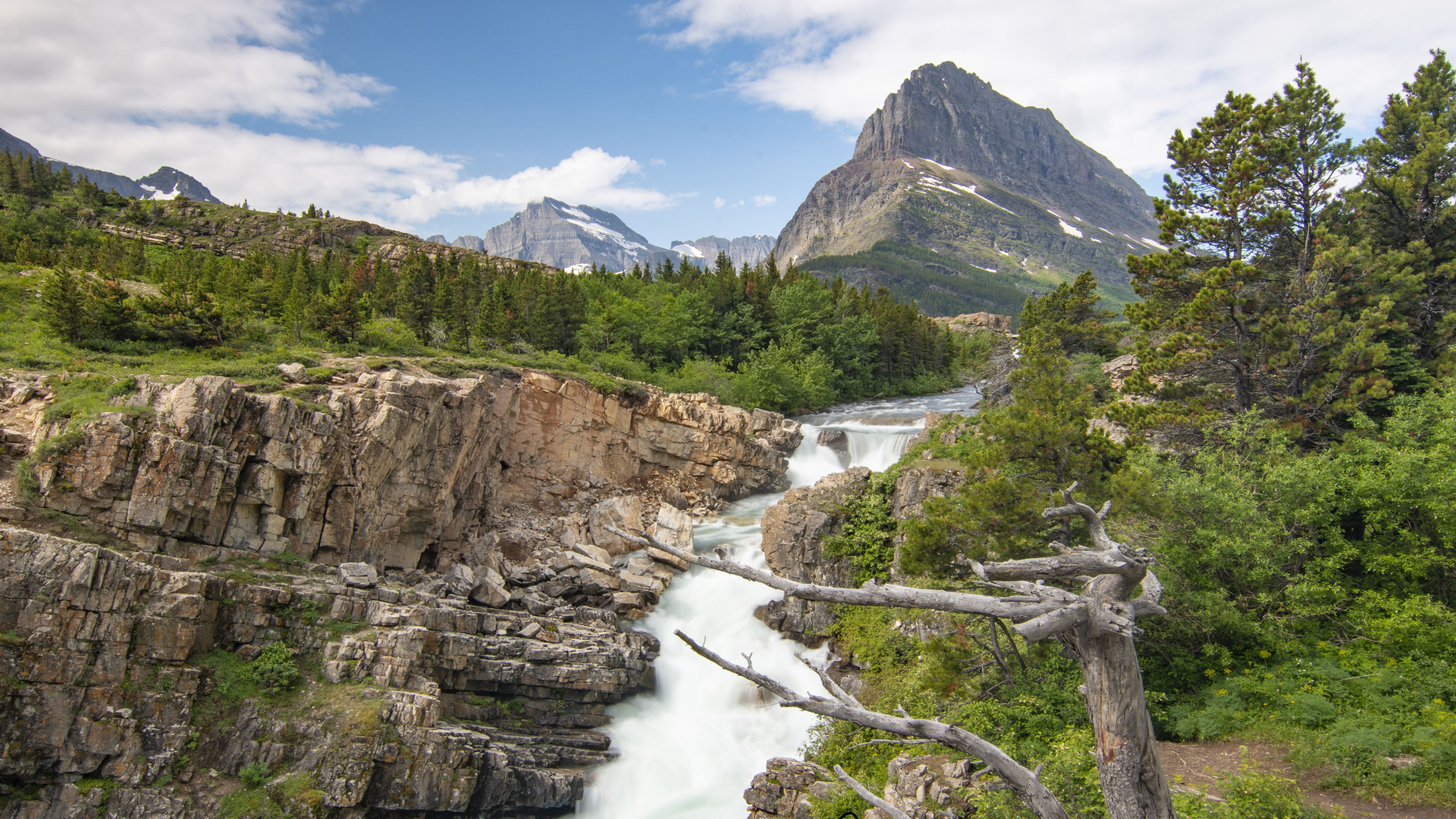 Many Glacier Valley, Glacier National Park, Montana, 3840x2160 4K Desktop