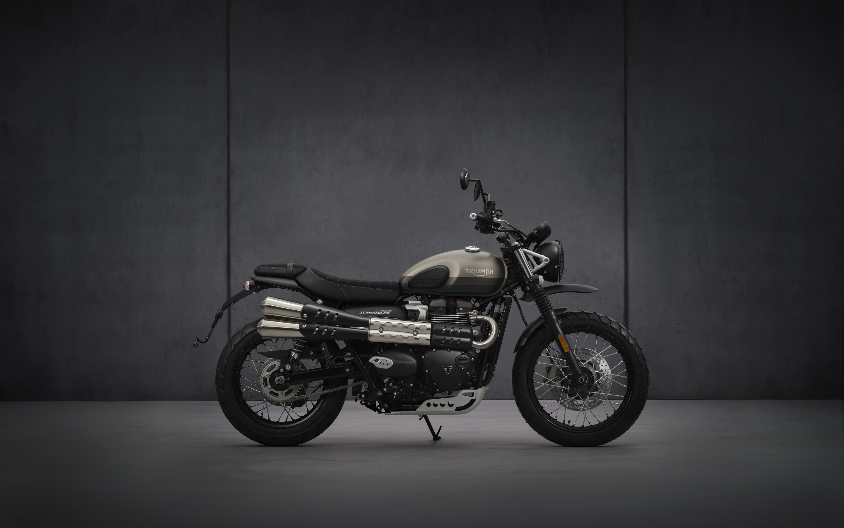 Triumph Street Scrambler, Street Scrambler wallpapers, British motorcycles, High-quality pictures, 2880x1800 HD Desktop