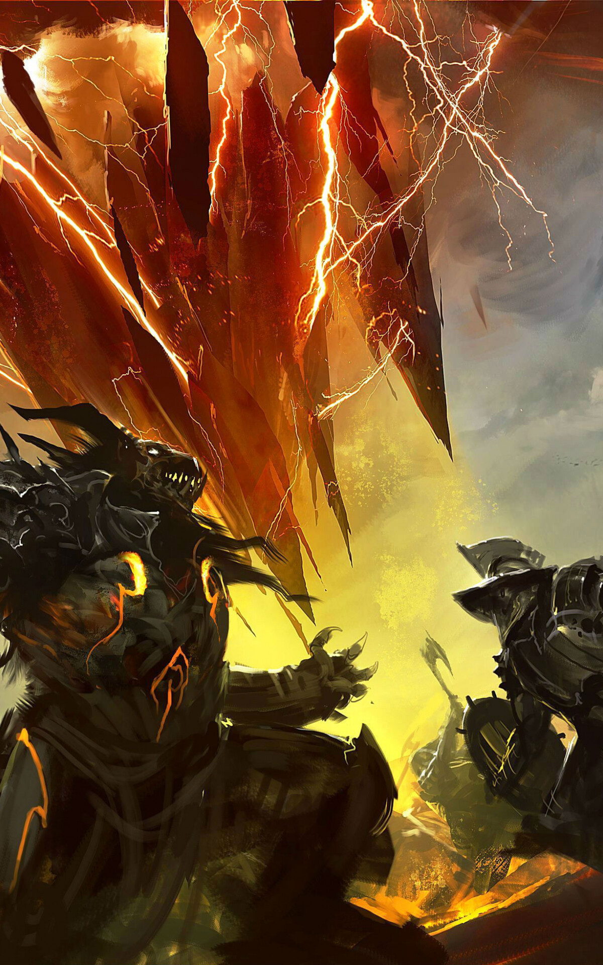 Guild Wars 2, Video game wallpaper, GW2 animated, Guild Wars desktop, 1200x1920 HD Phone