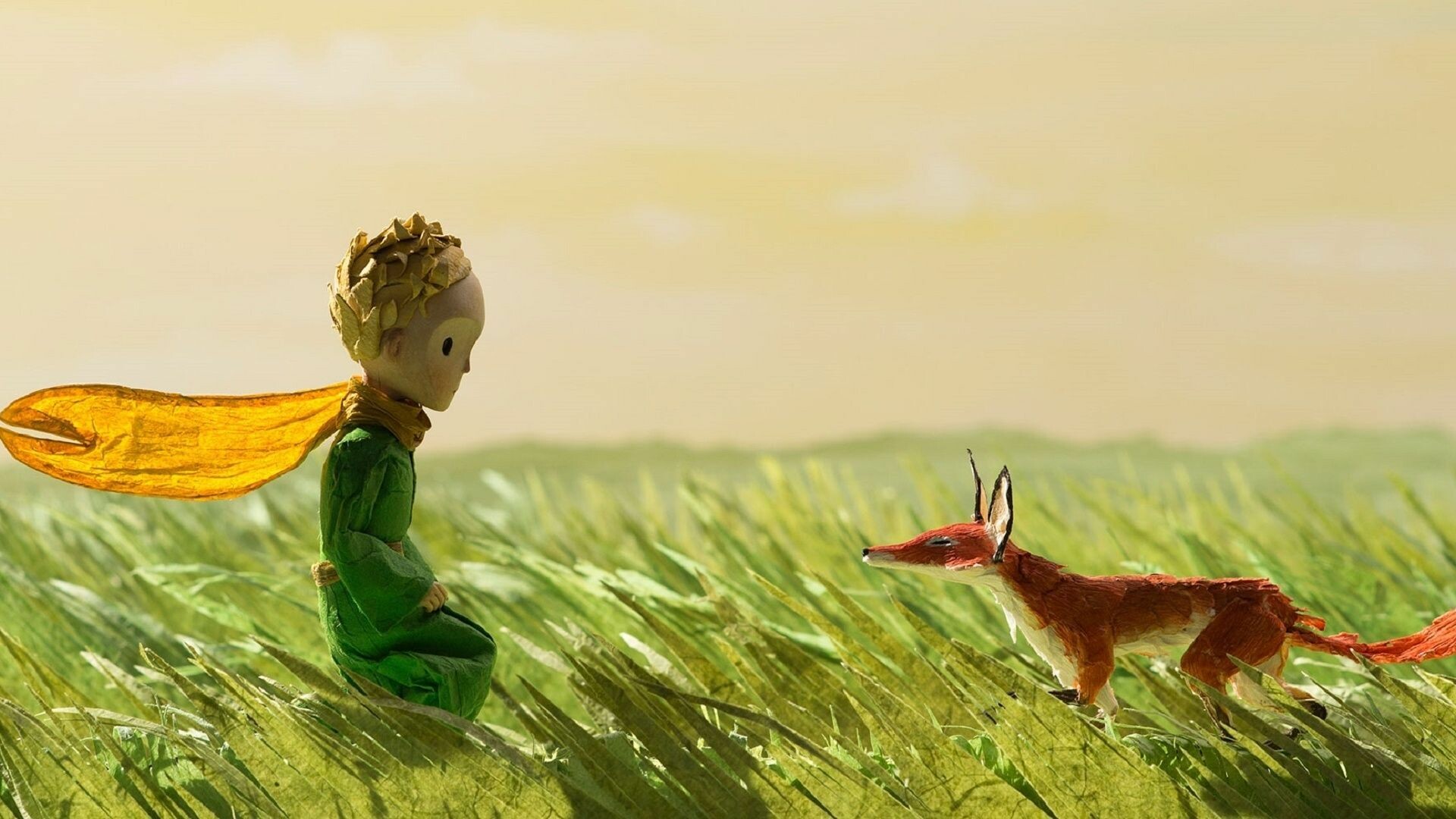 The Little Prince, Fox wallpapers, Anthropomorphic creatures, Endearing aesthetic, 1920x1080 Full HD Desktop