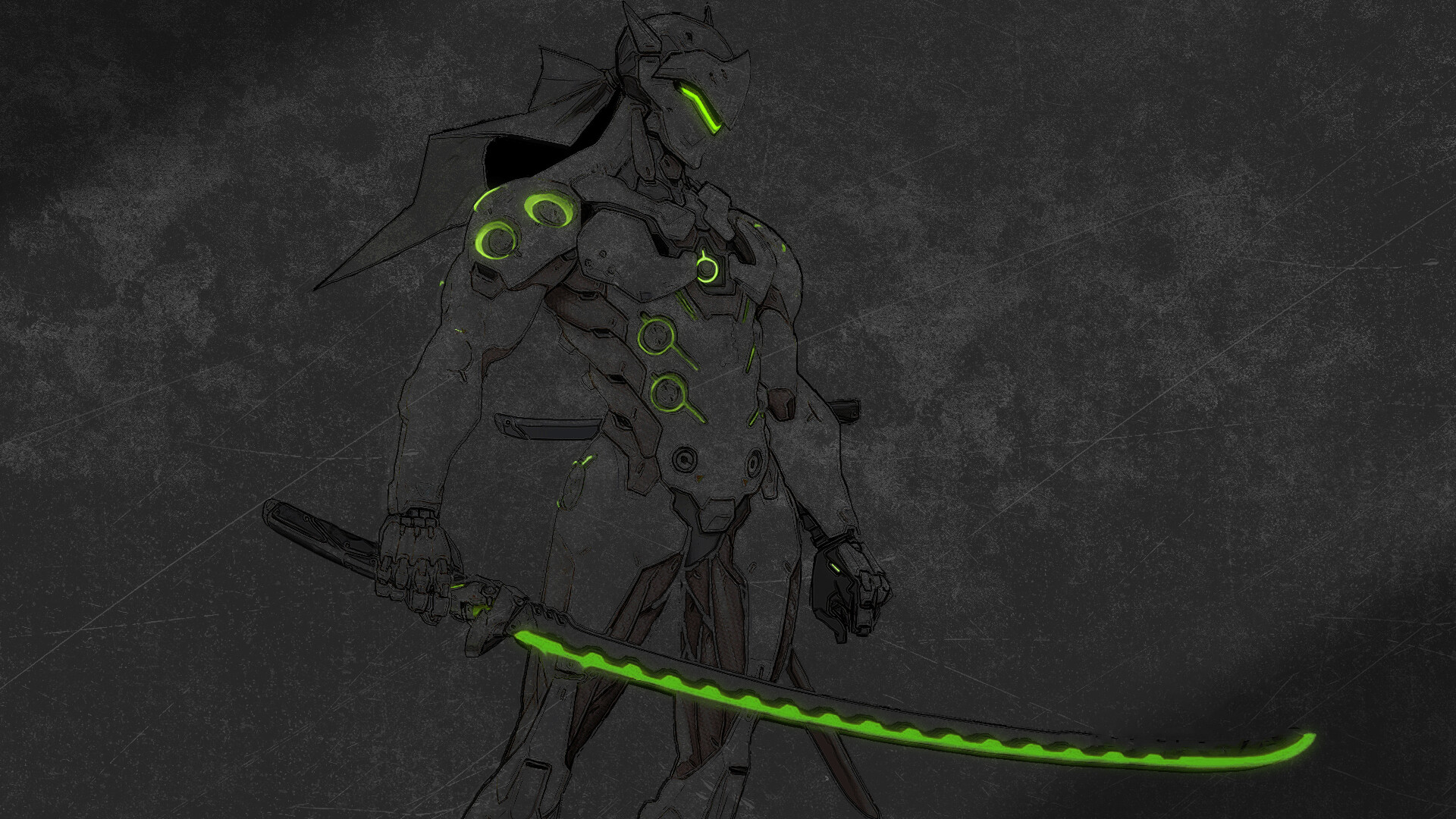 Genji art, Mind-bending ideas, Creative inspiration, Unique concepts, 1920x1080 Full HD Desktop
