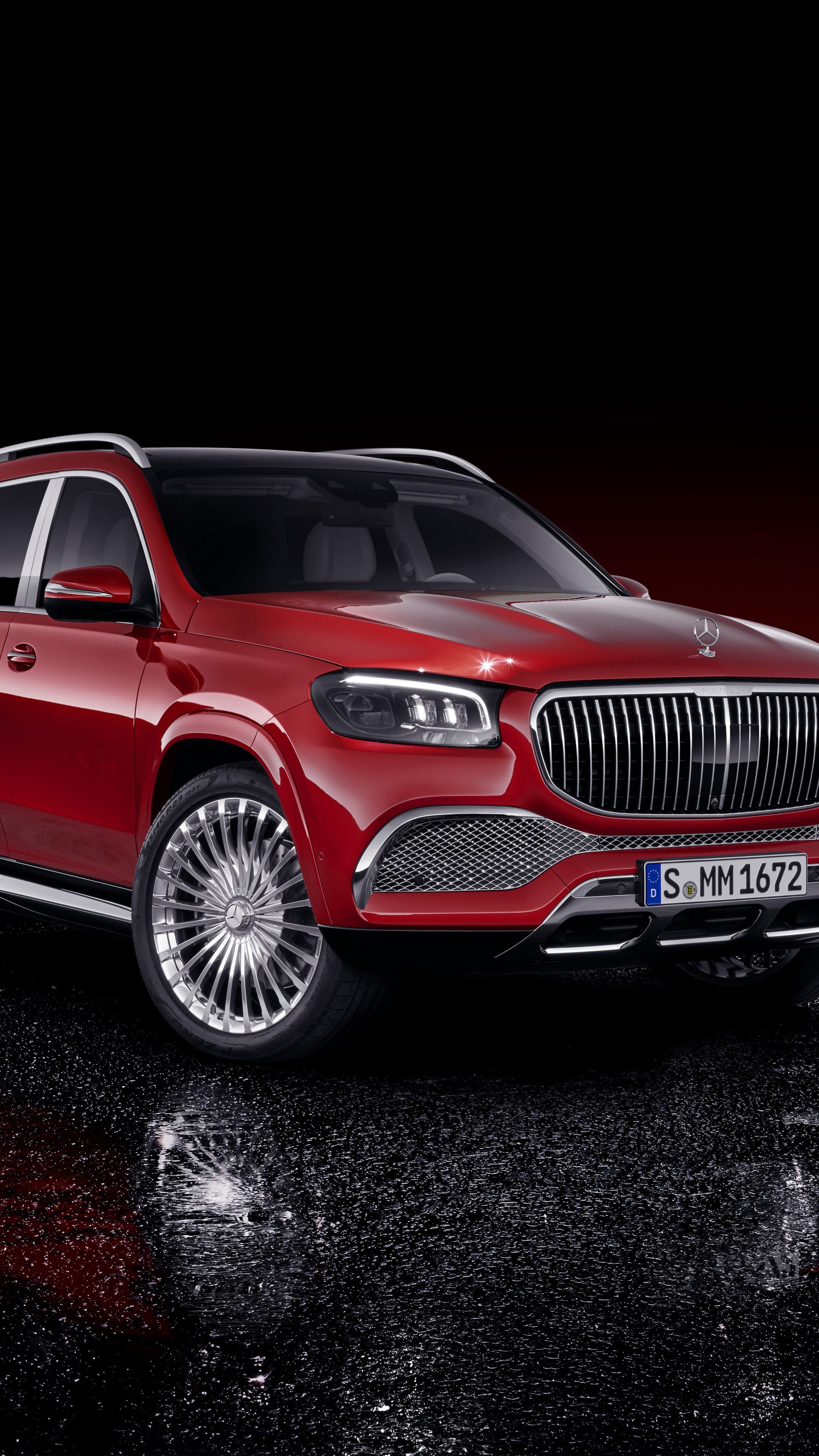 Mercedes-Benz Maybach auto, Luxurious SUV, Maybach gls 600, 2160x3840 4K Phone
