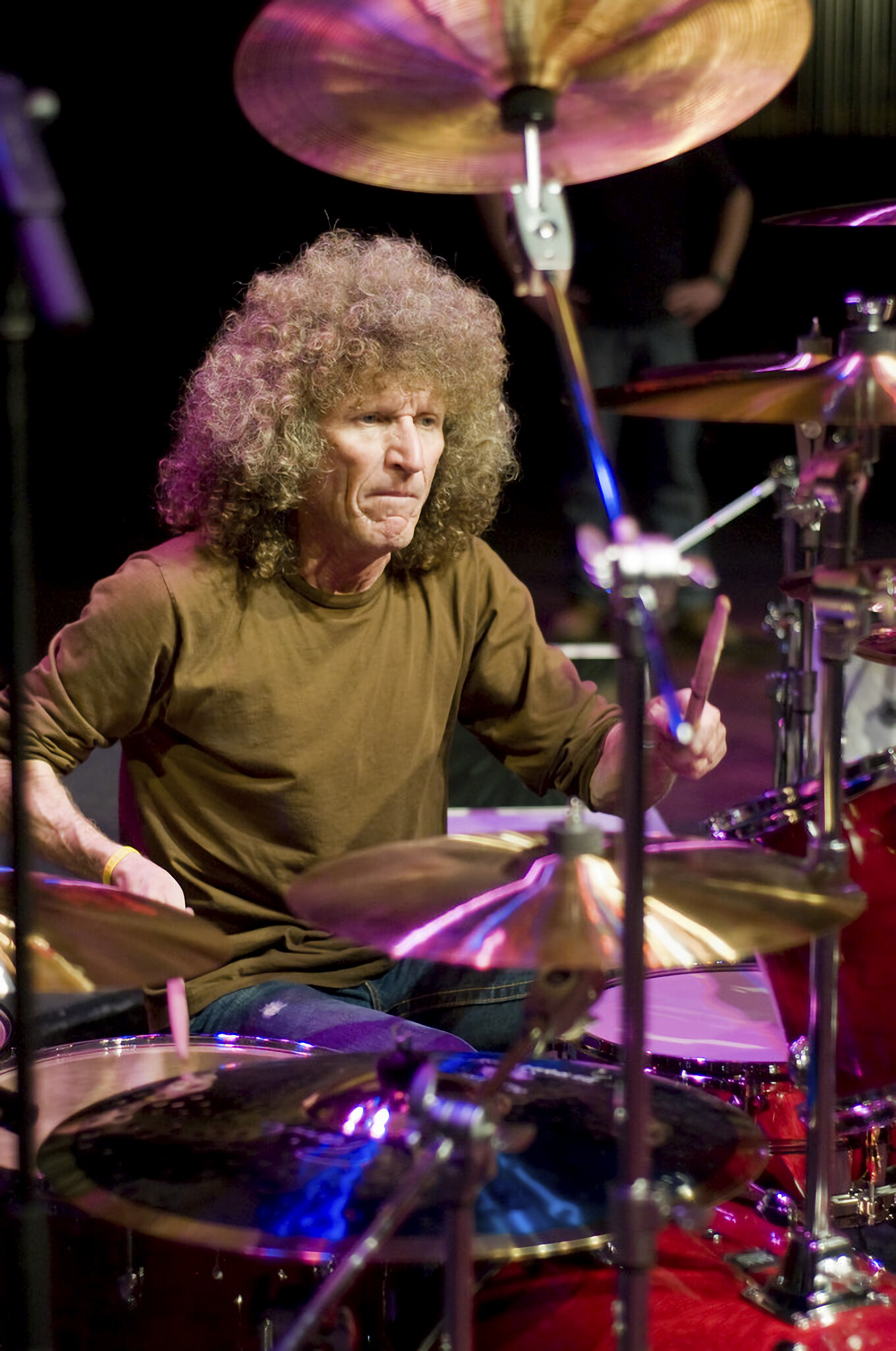Tommy Aldridge, Drumming finesse, Rhythm masterclass, Live concert experience, 1360x2050 HD Phone