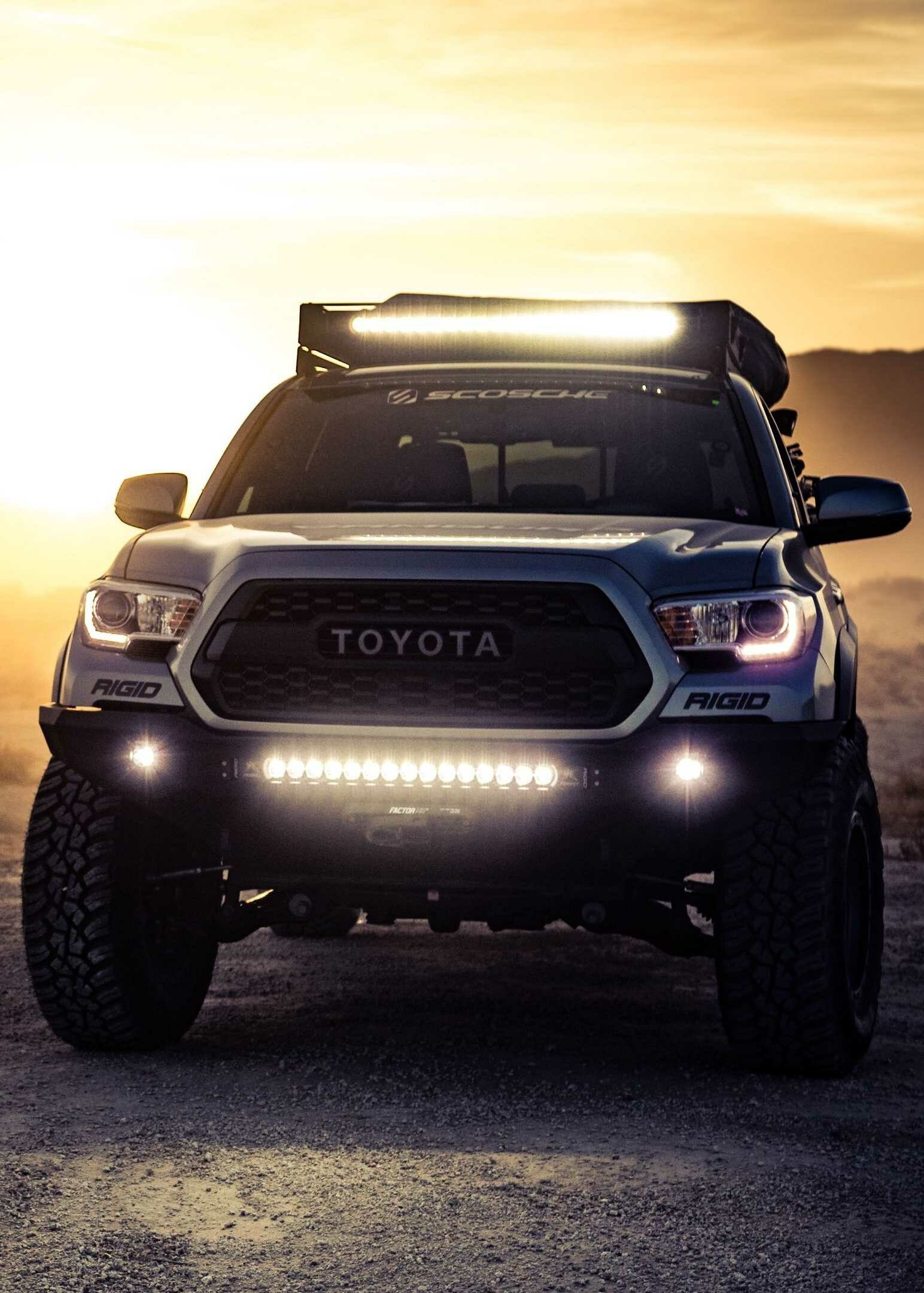 Toyota Tacoma, Eye-catching design, Impressive power, Striking backdrop, 1550x2160 HD Phone