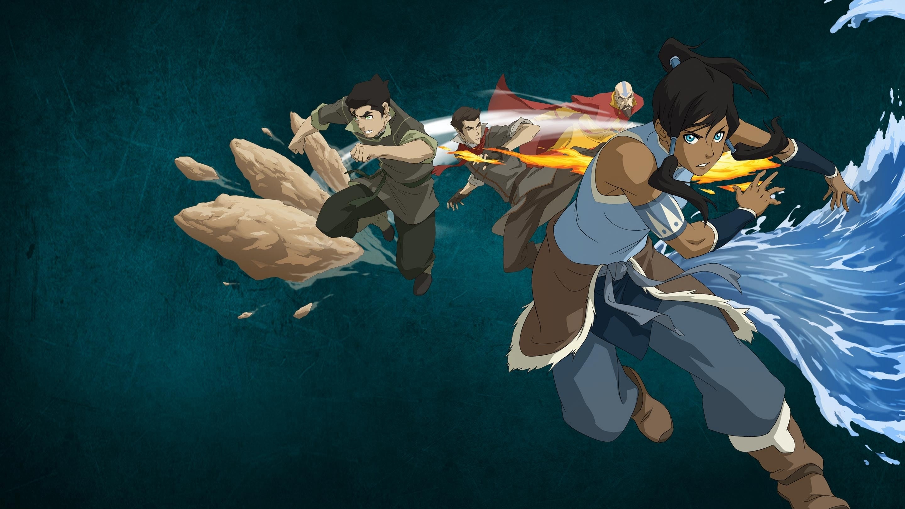 Legend of Korra TV series, Exciting backdrops, Avatar sequel, Must-watch, 2880x1620 HD Desktop