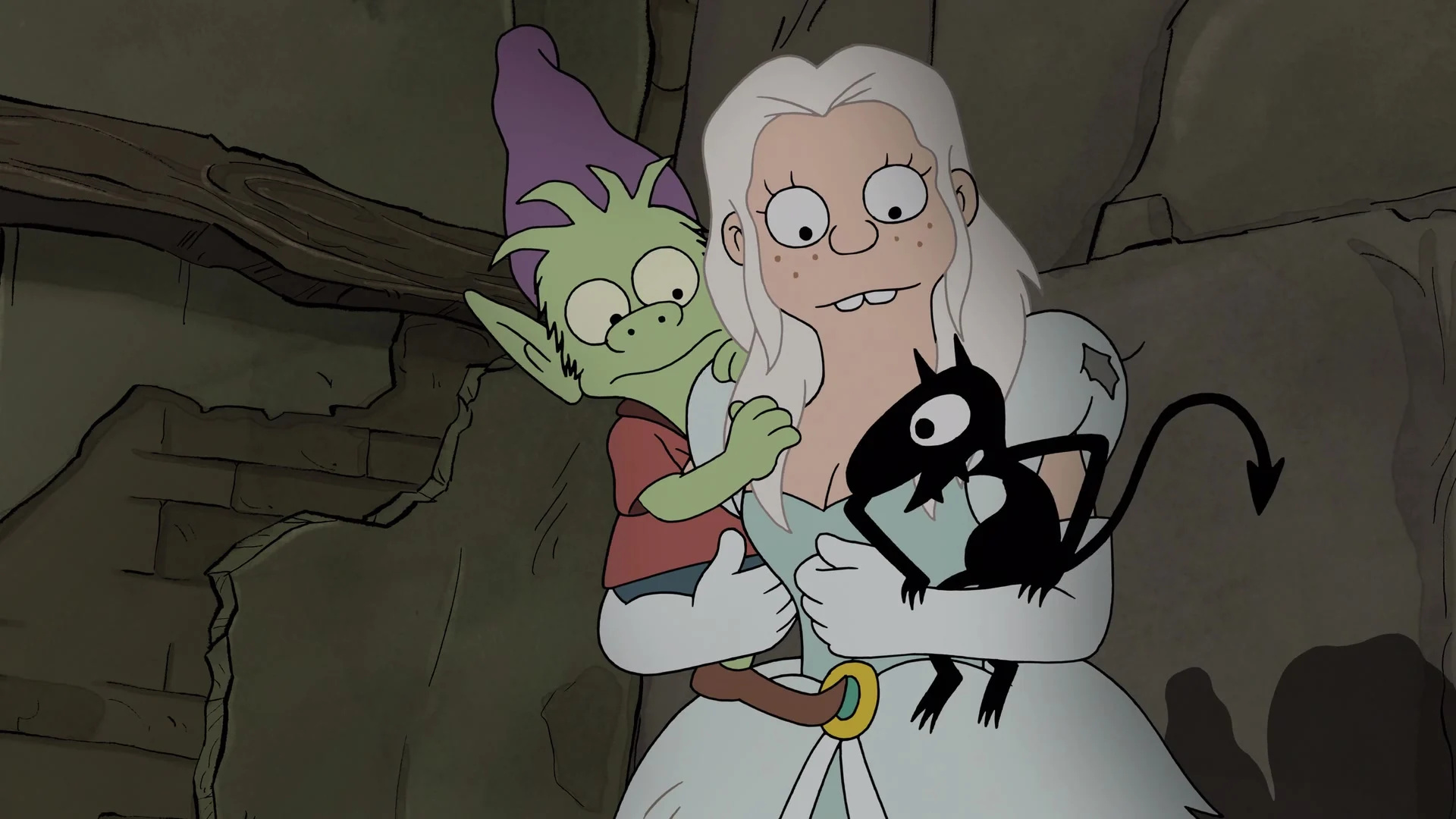 Disenchantment, Animated fantasy, Season 1, Fancaps, 1920x1080 Full HD Desktop