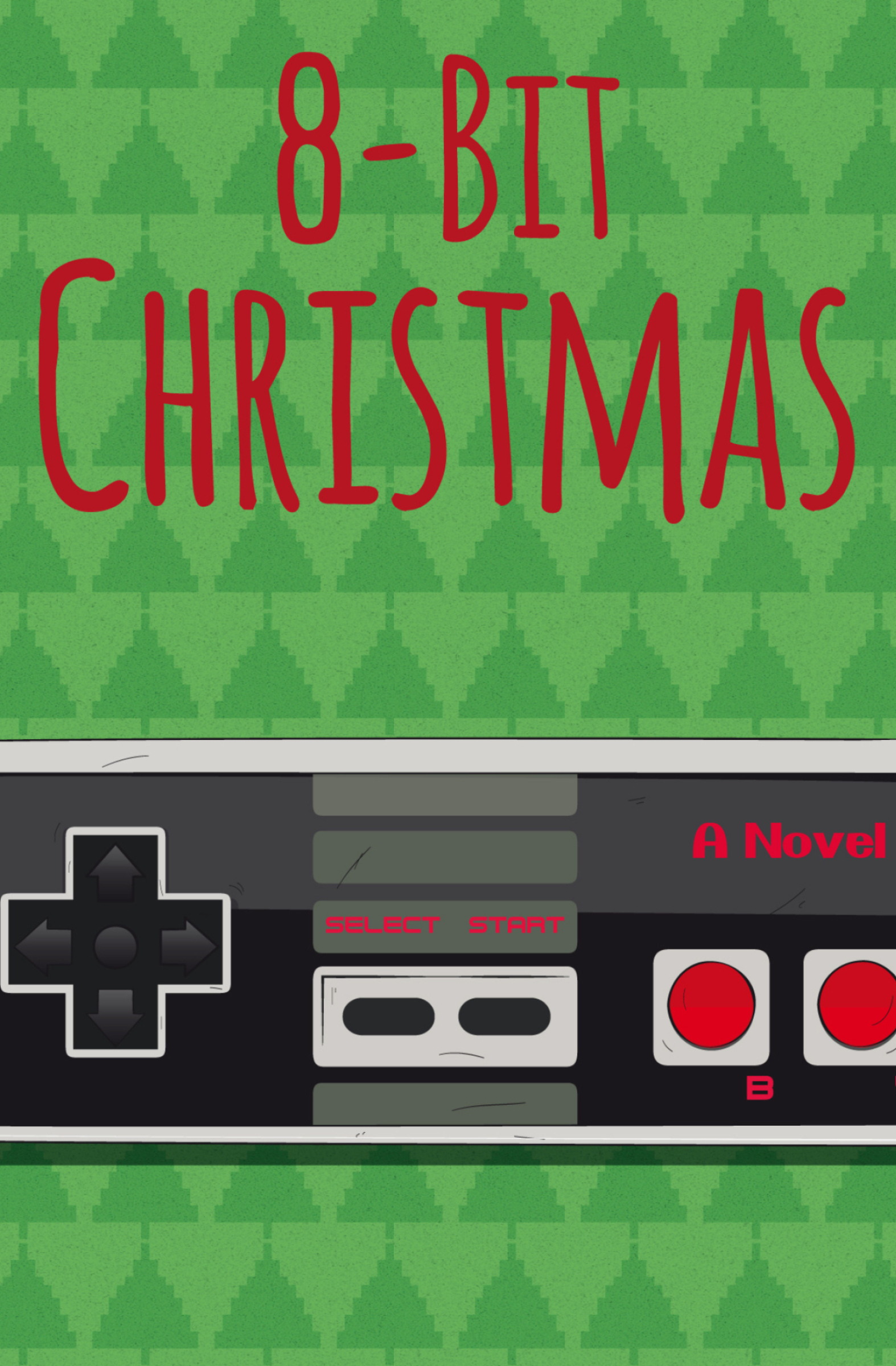 8-Bit Christmas book, Kevin Jakubowski's creation, Nostalgic tale, Festive humor, 1580x2400 HD Phone