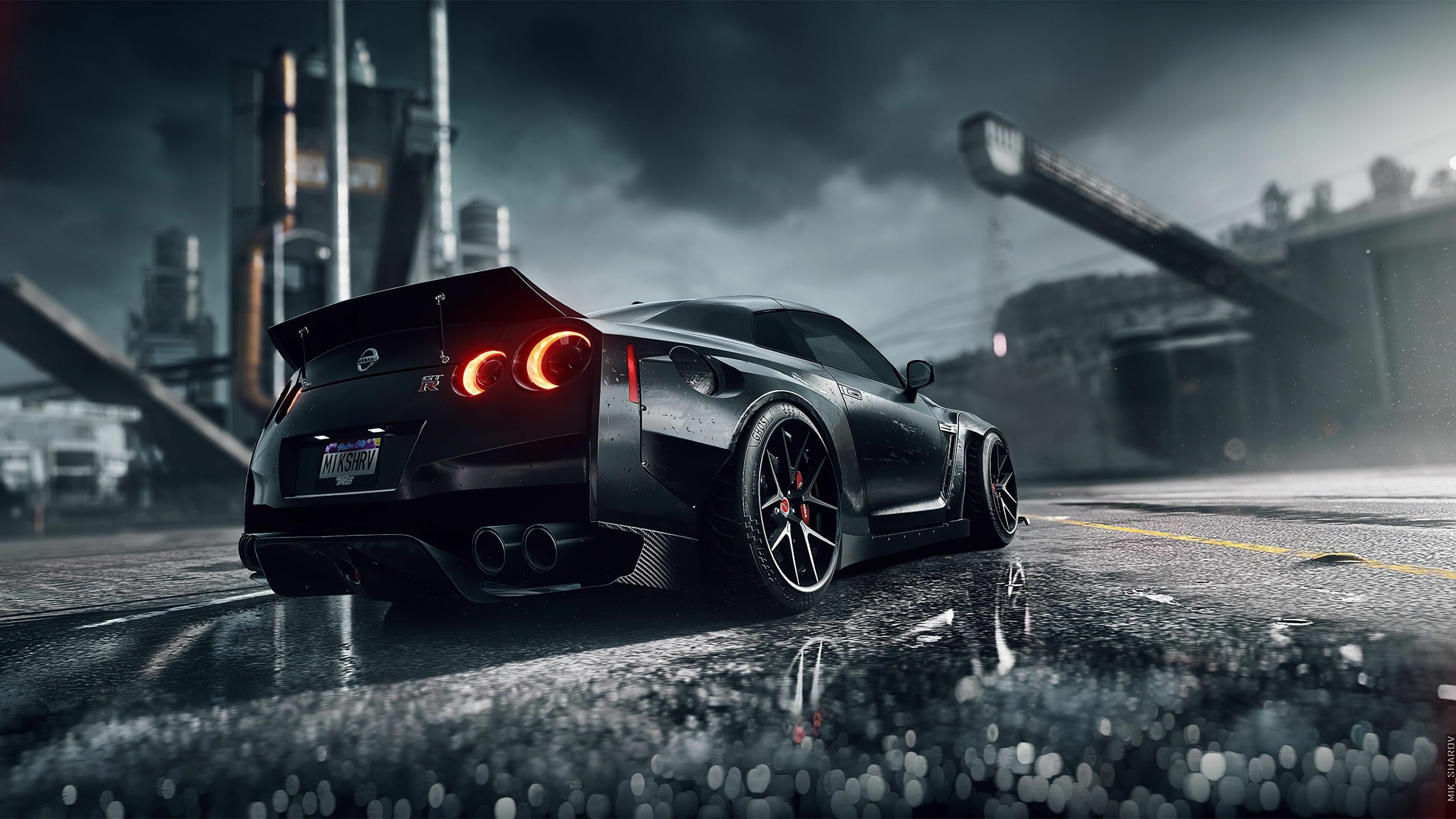 Desktop 4K Nissan GT-R wallpapers, High-performance beauty, Unleash your speed, Automotive excellence, 3840x2160 4K Desktop