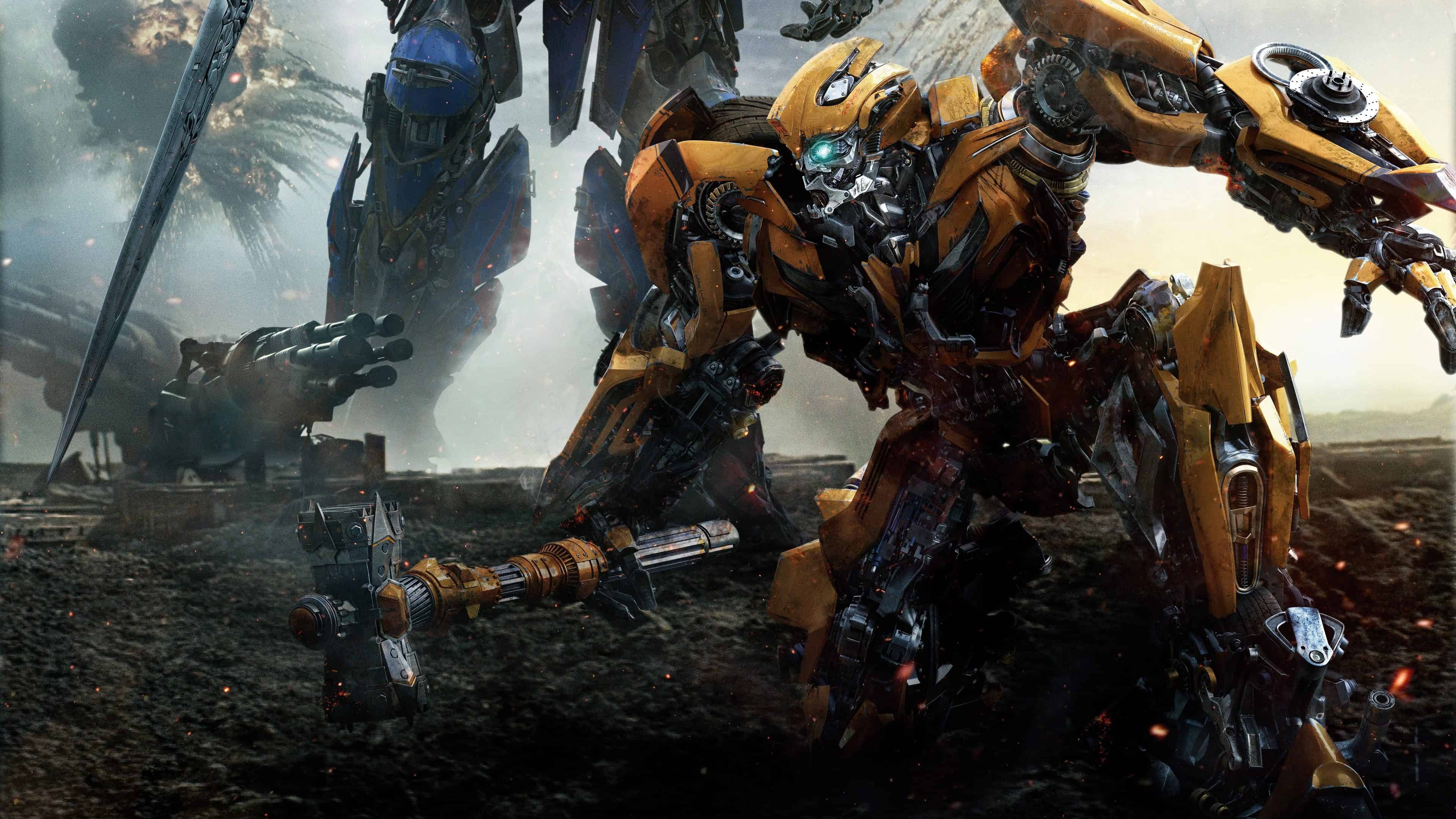 Transformers: The Last Knight, Bumblebee Wallpaper, 3840x2160 4K Desktop