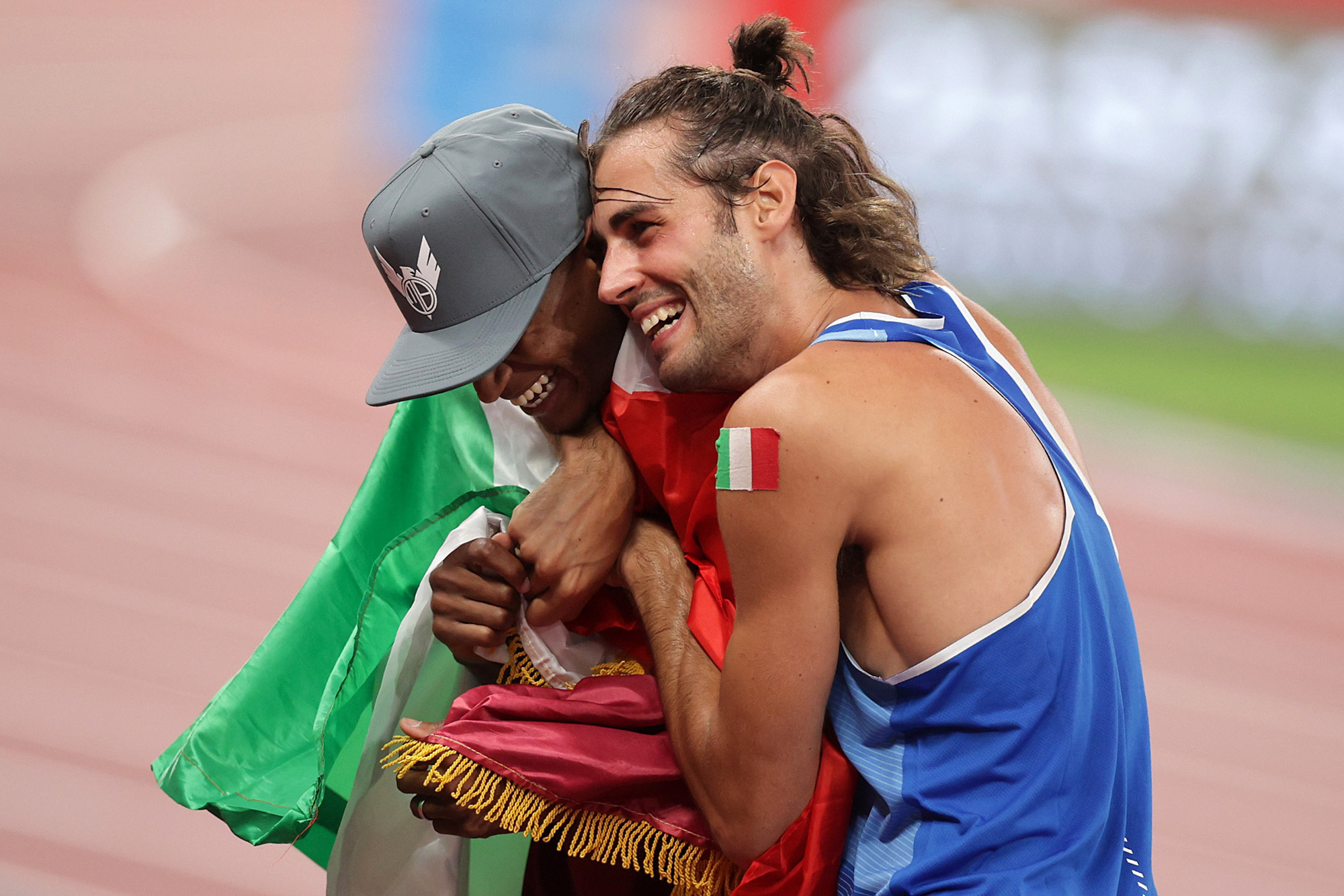 Mutaz Essa Barshim, Historic shared gold, Olympic double gold, Amazing decision, 2000x1340 HD Desktop